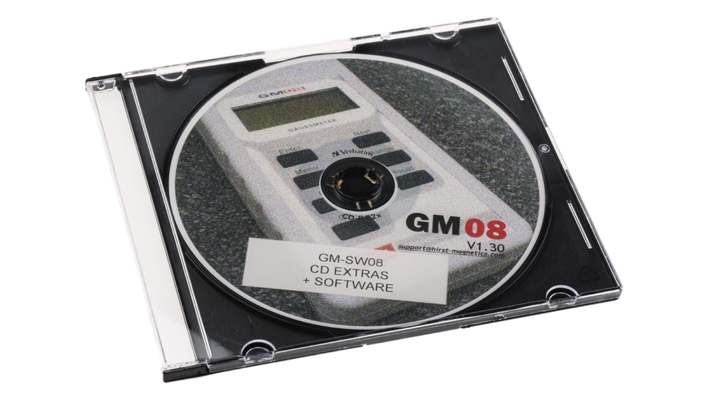 Hirst Magnetics GM-SW08 Software, For GM07 serien, GM08 serien