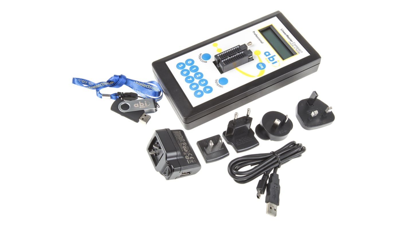Tester IC e componenti ABI Electronics LINEARMASTER COMPACT PRO, IC, display LCD