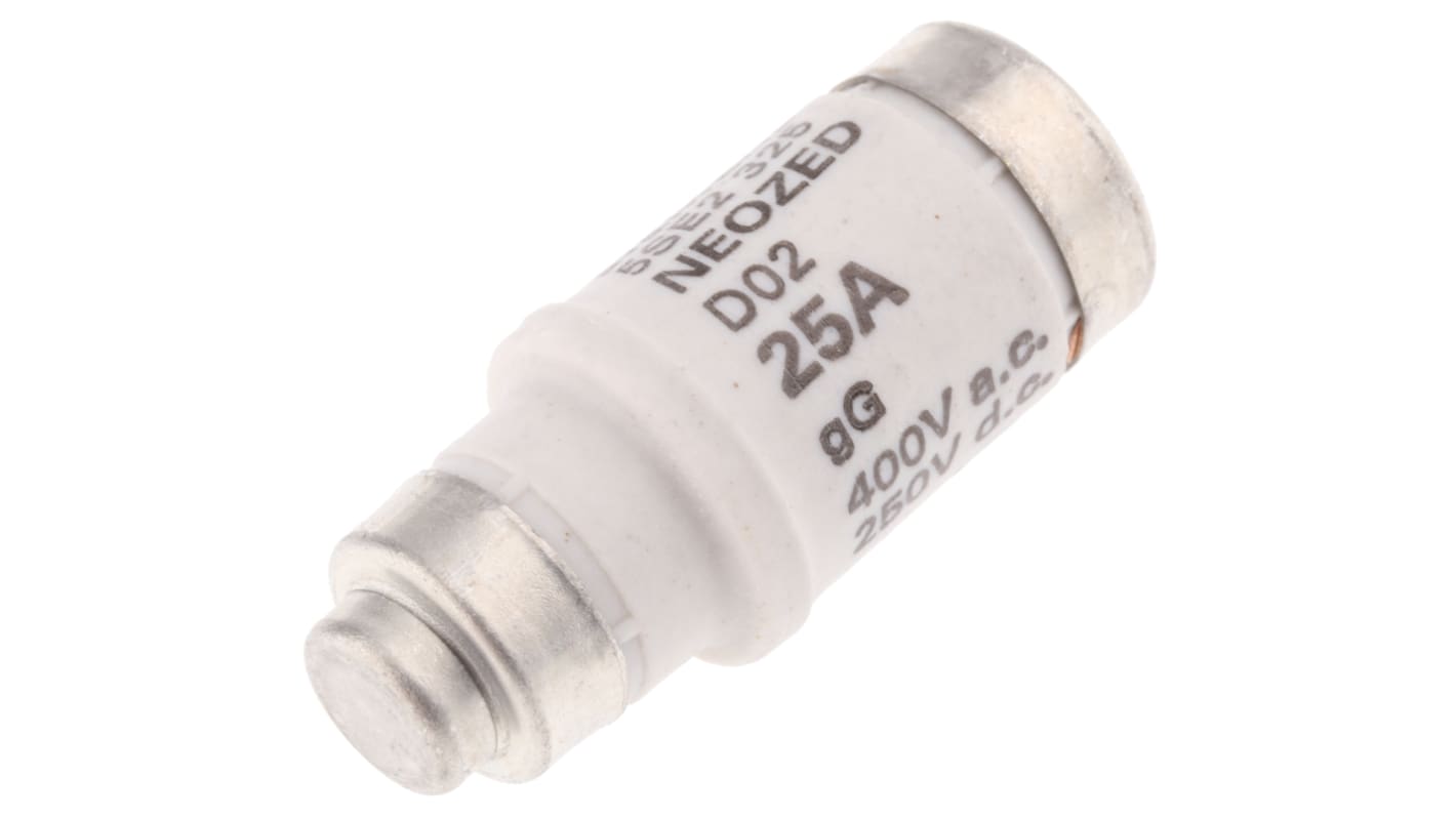 Siemens 25A D02 Neozed Fuse, gG, 400V ac