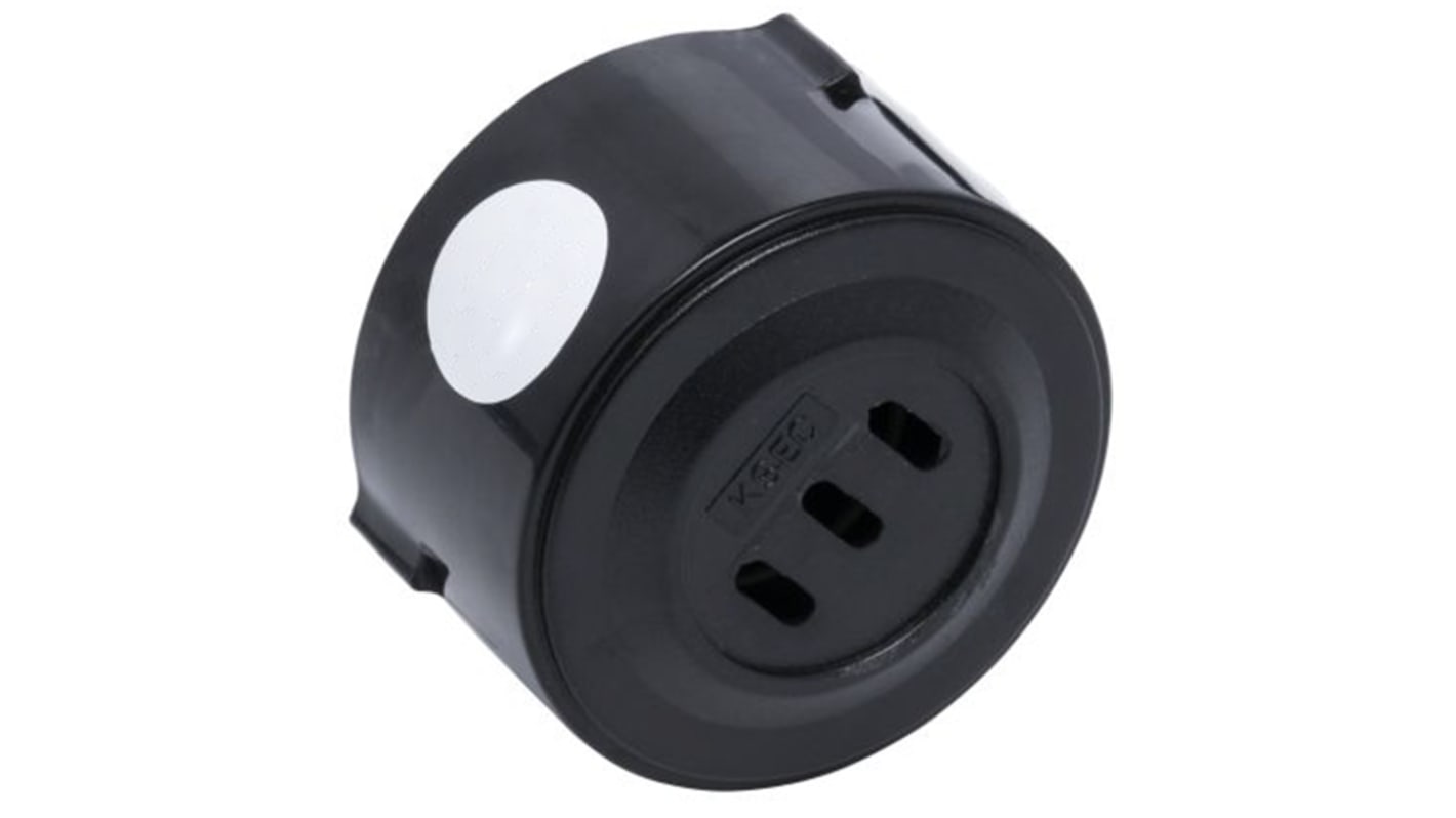 RS PRO Piezo Buzzer Dauerton, 104dB, Oberflächenmontage, 5 → 13 V dc, 5V dc→13V dc, Intern, ø 49.1mm, 49.1 x