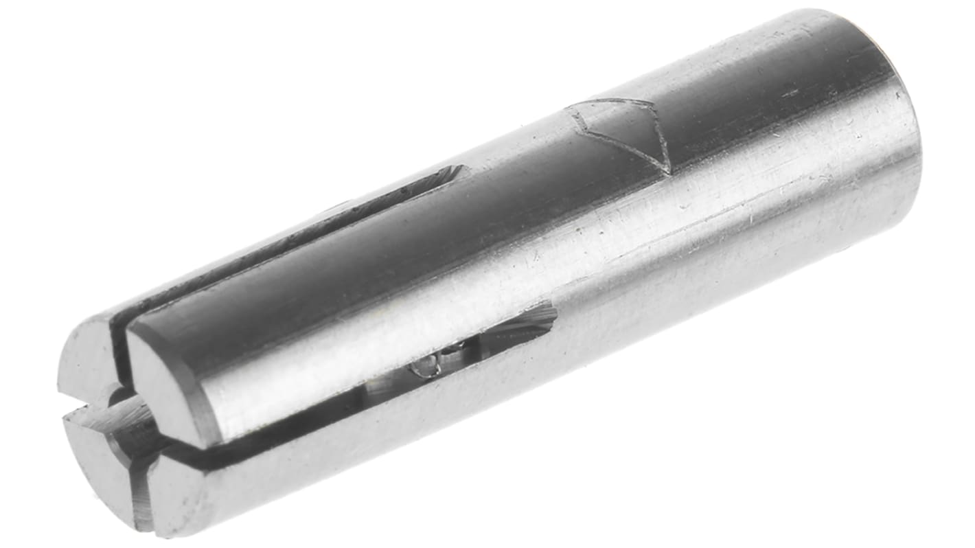 Ancoraggio ad espansione RS PRO in Acciaio inox M6, Ø foro di fissaggio 8mm, L 25mm