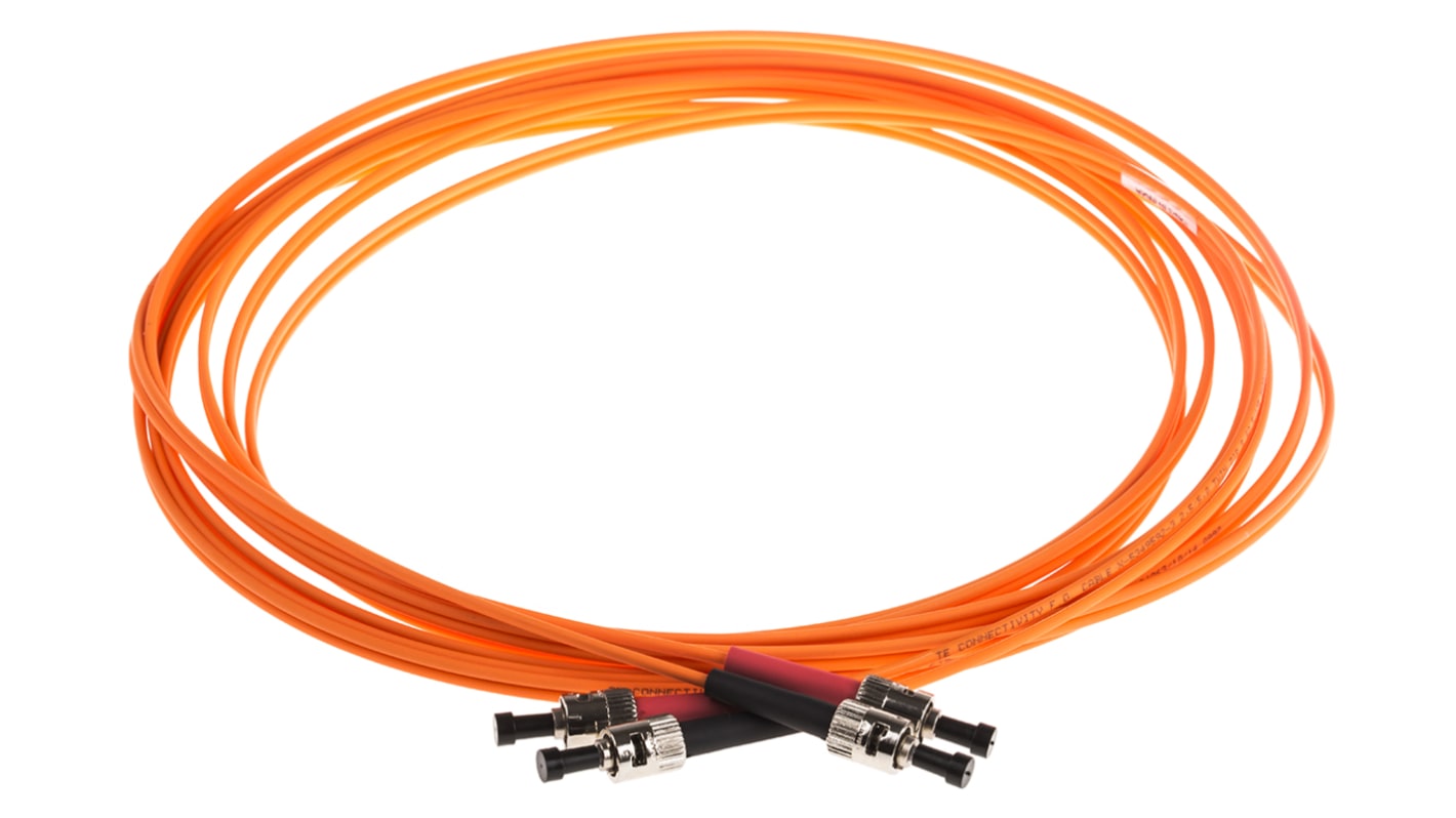 COMMSCOPE OM1 Multi Mode OM1 Fibre Optic Cable, 62.5/125μm, Orange, 5m