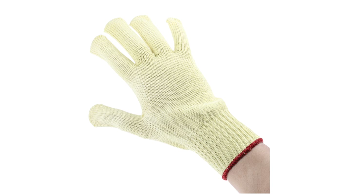 Guantes de trabajo de Kevlar Amarillo BM Polyco serie Touchstone, talla 9, L, Resistente al corte, resistente al calor