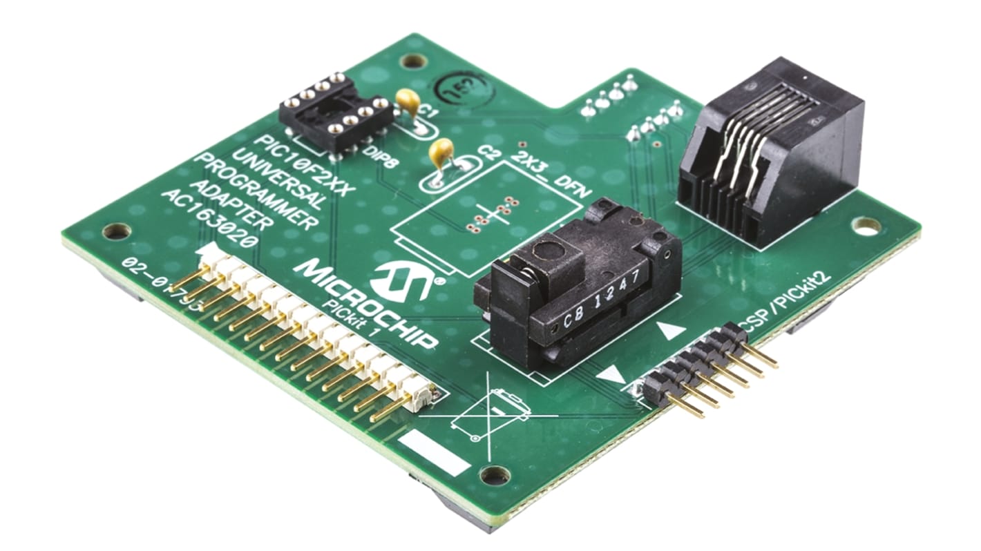 Programowalny adapter procesora, Adapter uniwersalnego programatora PIC10F2XX, do użytku z: PICkitTM 3, MPLAB® ICD 4 i