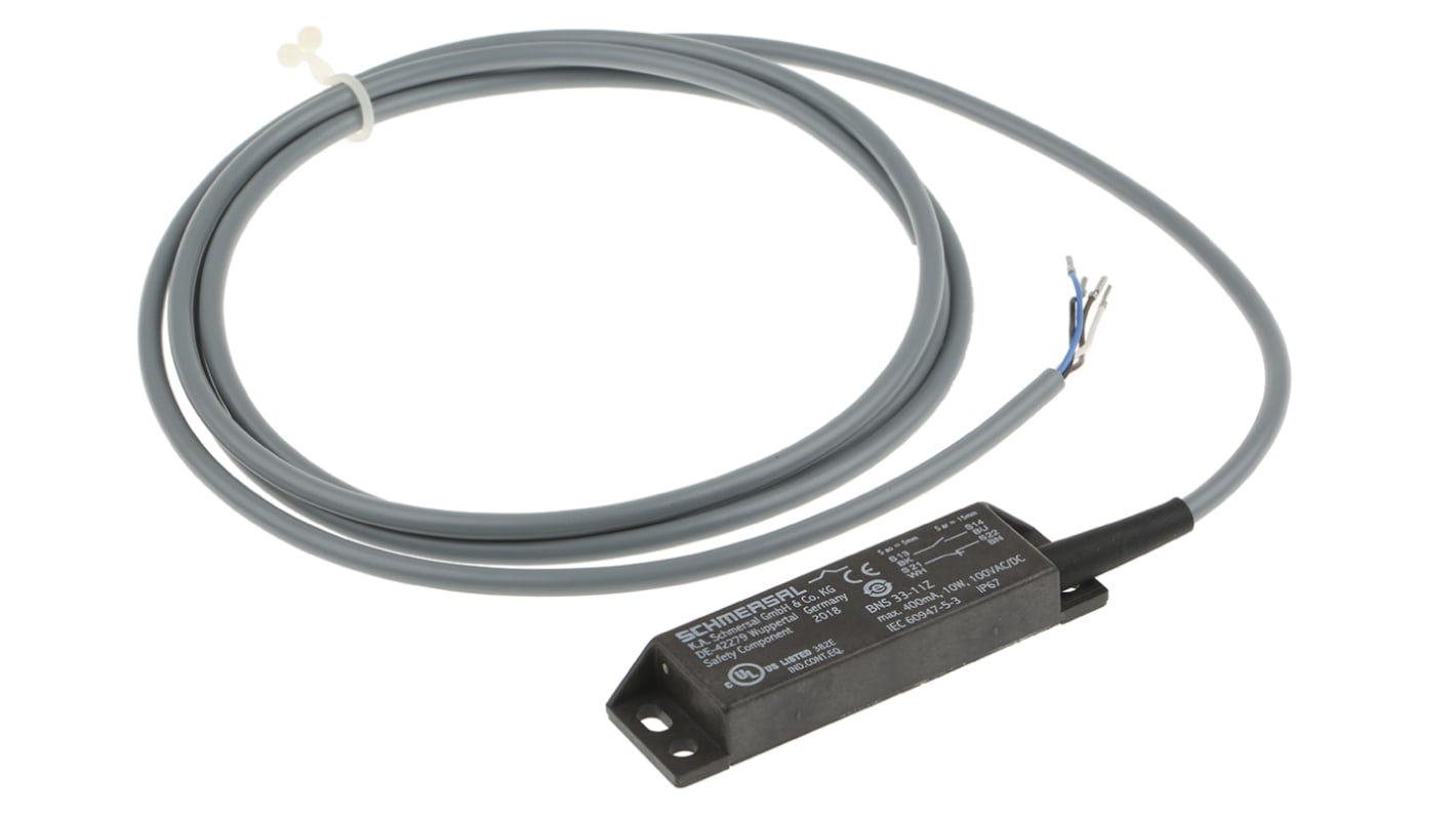 Przełącznik bezpieczeństwa, BNS33, 100 V AC/DC, IP67, 88 x 50 x 13 mm, 4, Schmersal