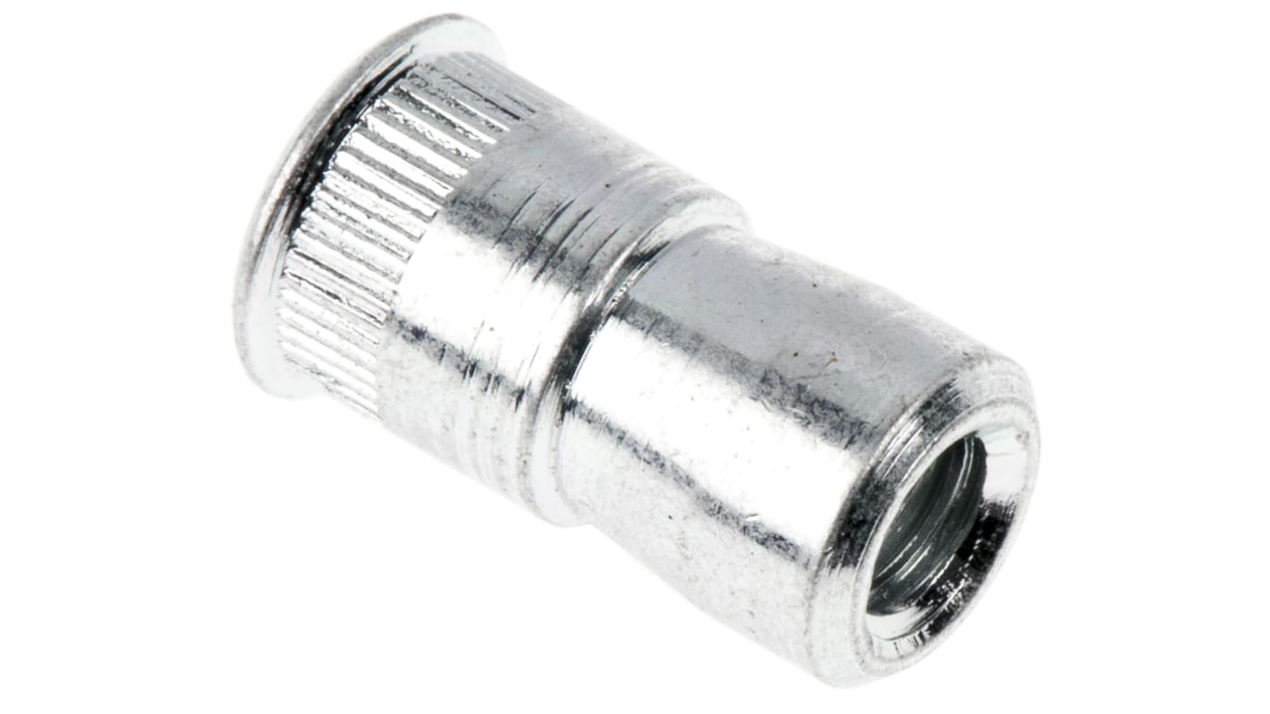 Insert fileté Acier Passivé clair, Galvanisé POP, M3 x 9.4mm