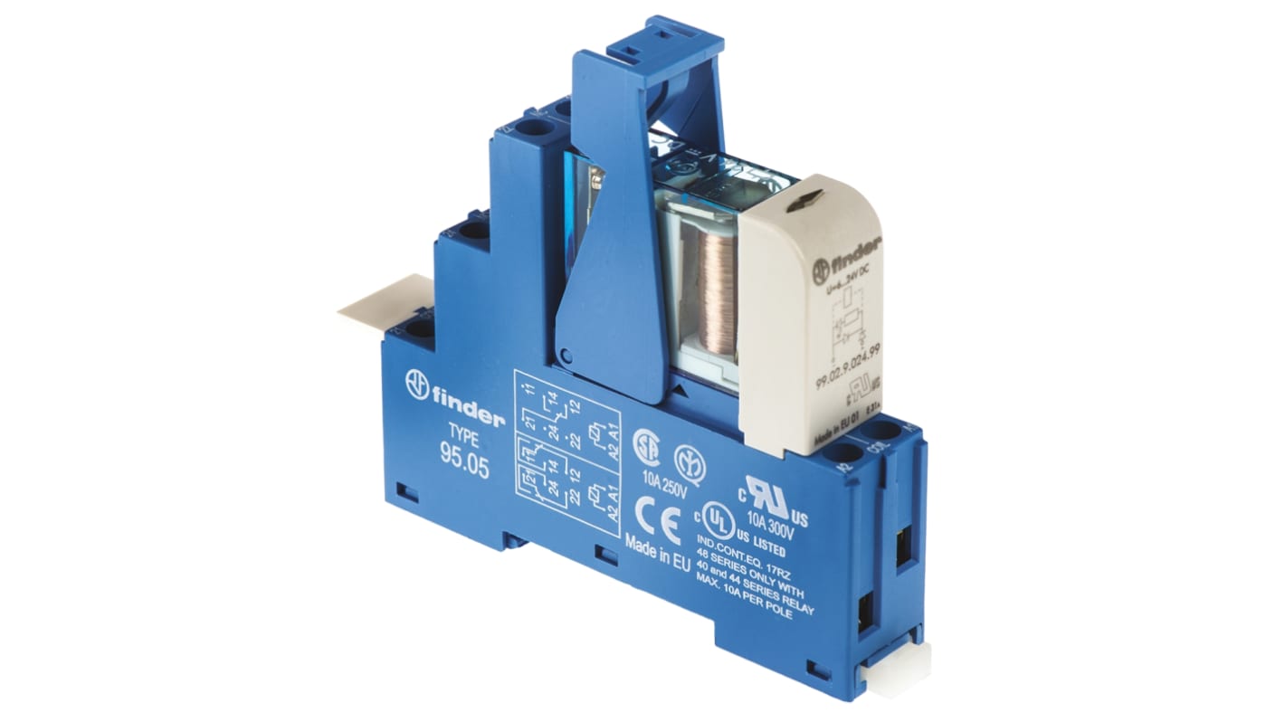 48.52.7.024.0050SPA Finder 48 Series Interface Relay, DIN Rail Mount
