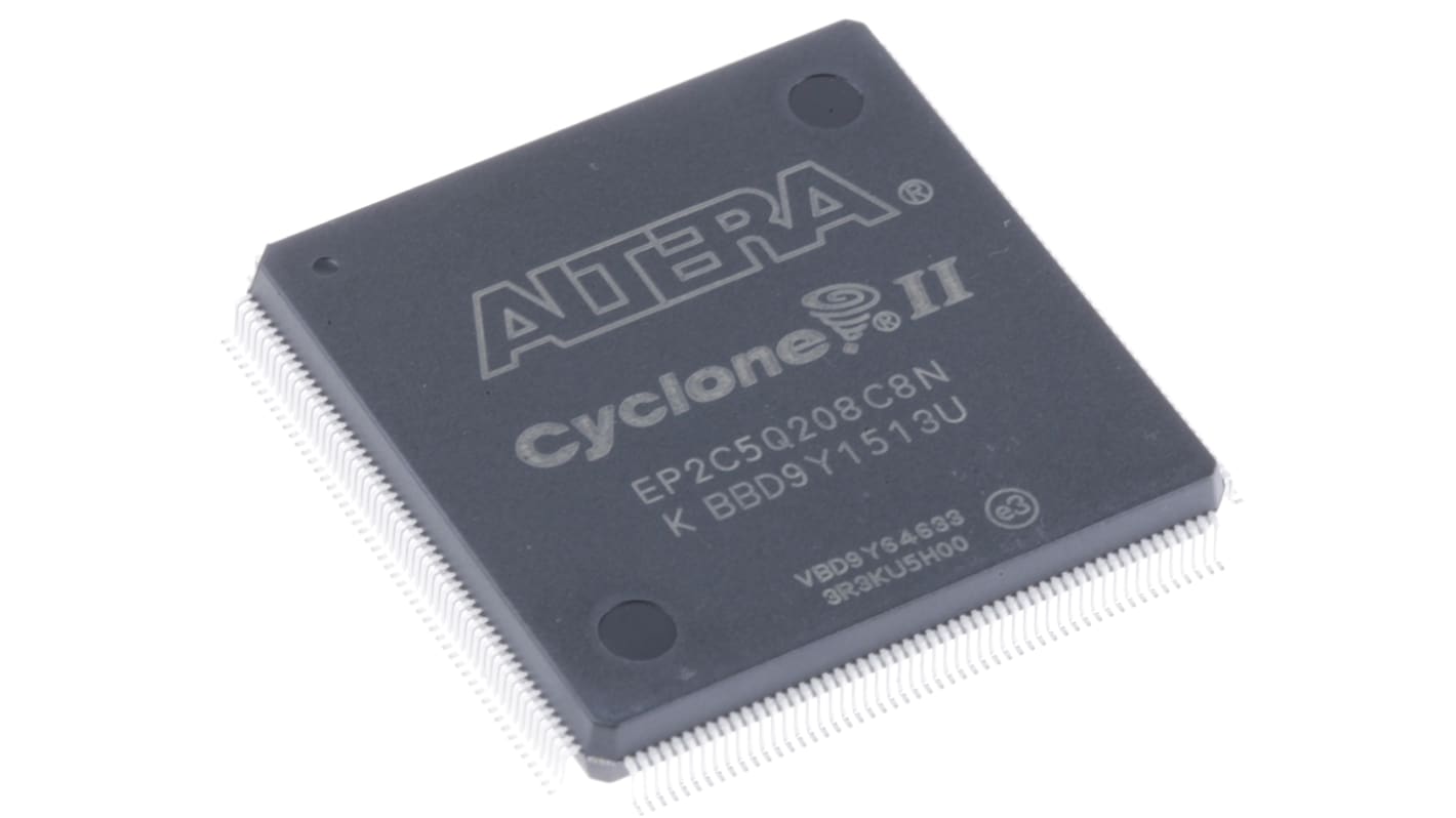 Altera FPGA ファミリ: Cyclone II, 208-Pin PQFP, EP2C5Q208C8N