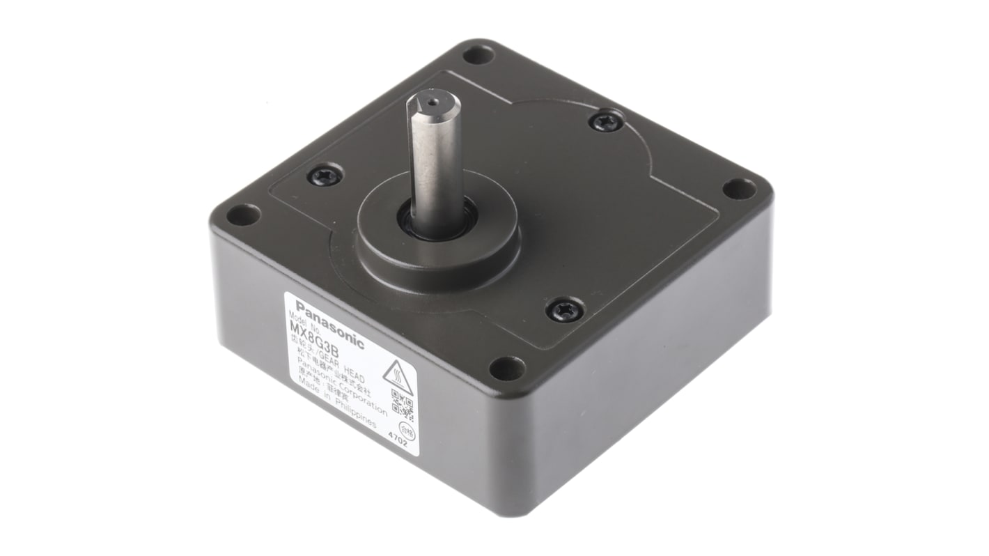 MX8G3B Panasonic Spur Gearbox, 31 Gear Ratio, 0.39 Nm Maximum Torque