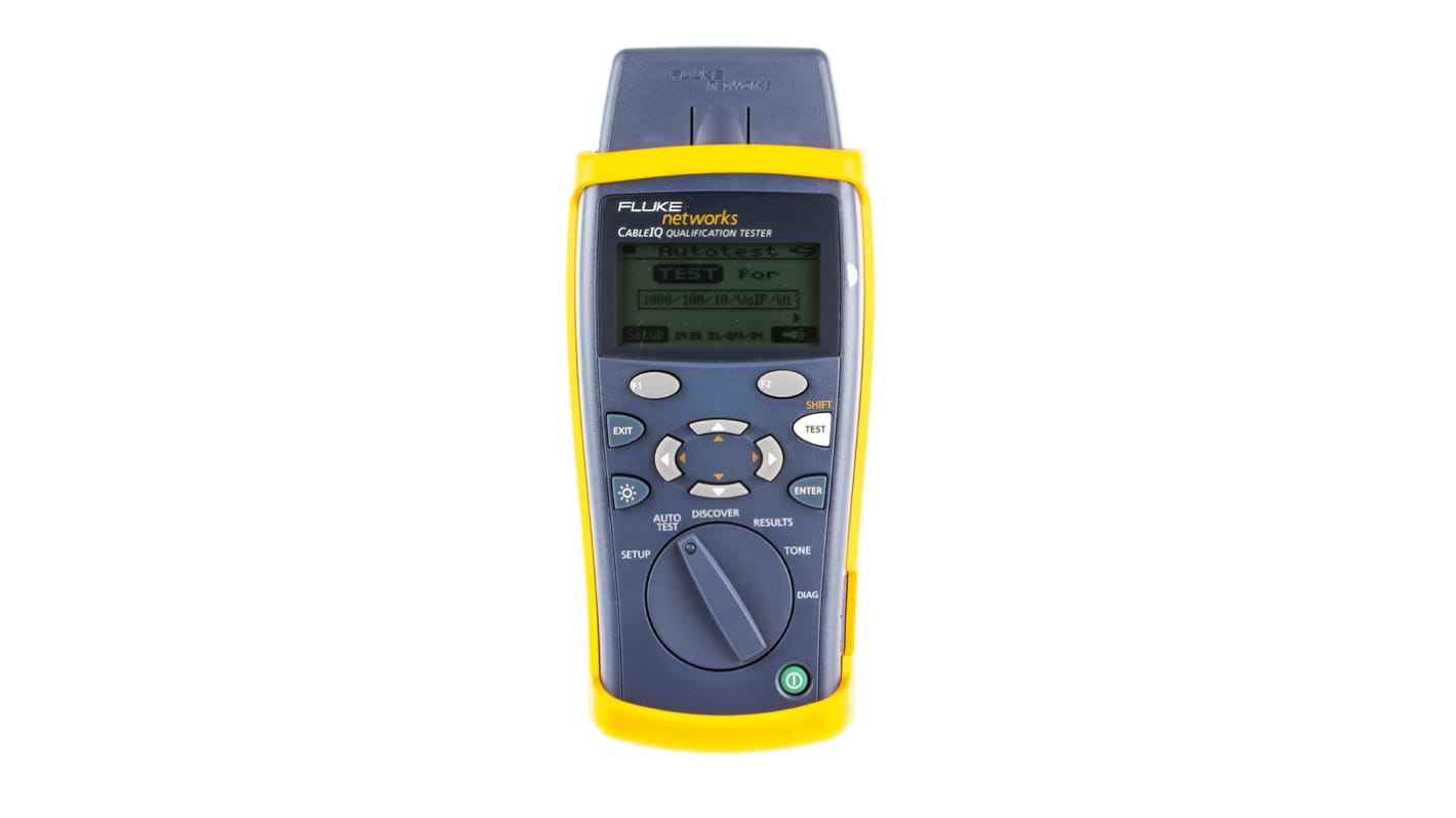 Fluke Networks Cable Tester Coaxial, CableIQ™ Residential Qualifier Kit