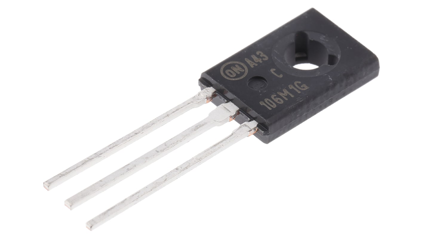 Littelfuse Tyristor SCR, 2.55A 600V 0.2mA, 2.2V, 3 ben, TO-225