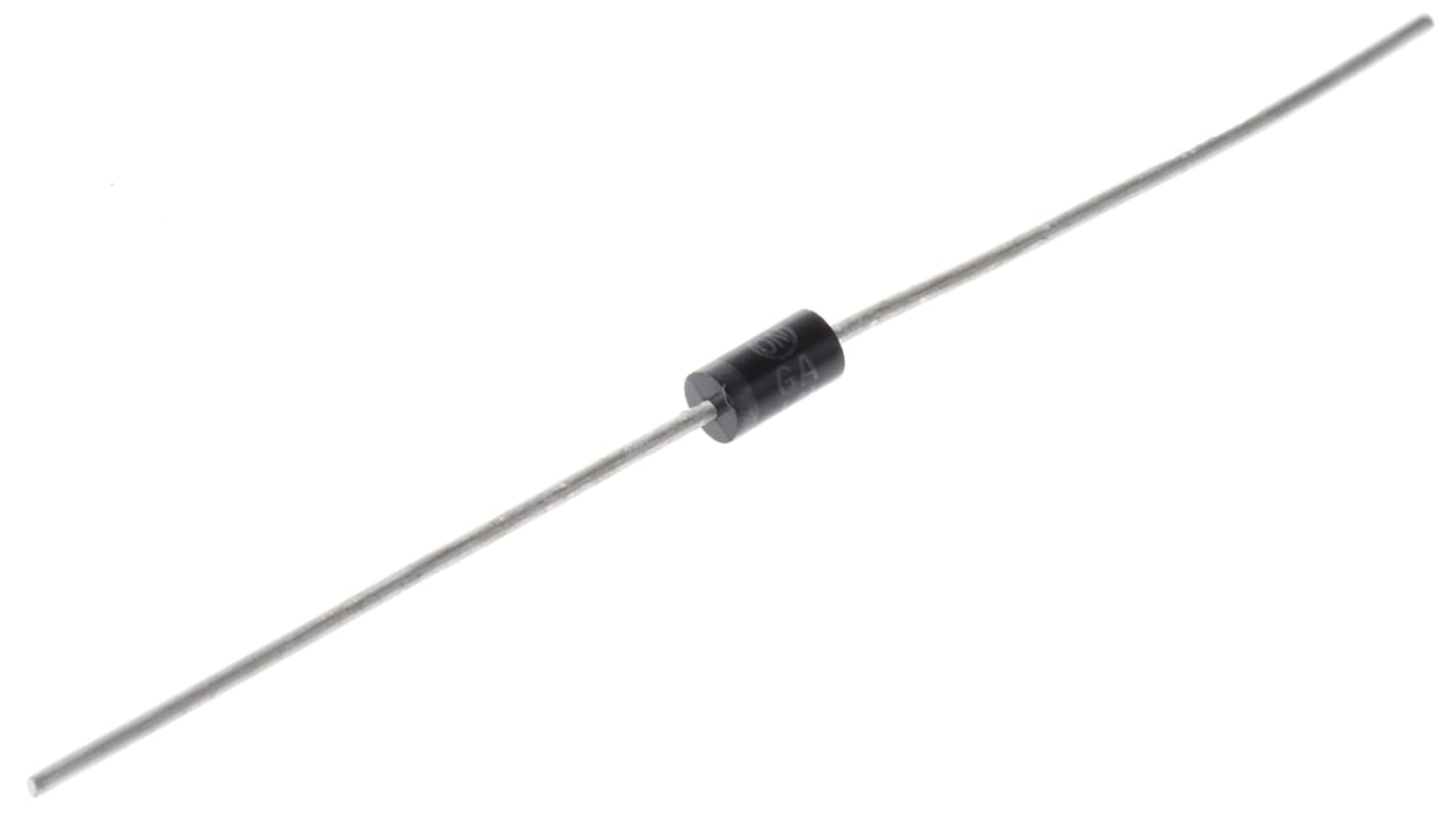 onsemi 600V 1A, Rectifier Diode, 2-Pin DO-41 1N4937G