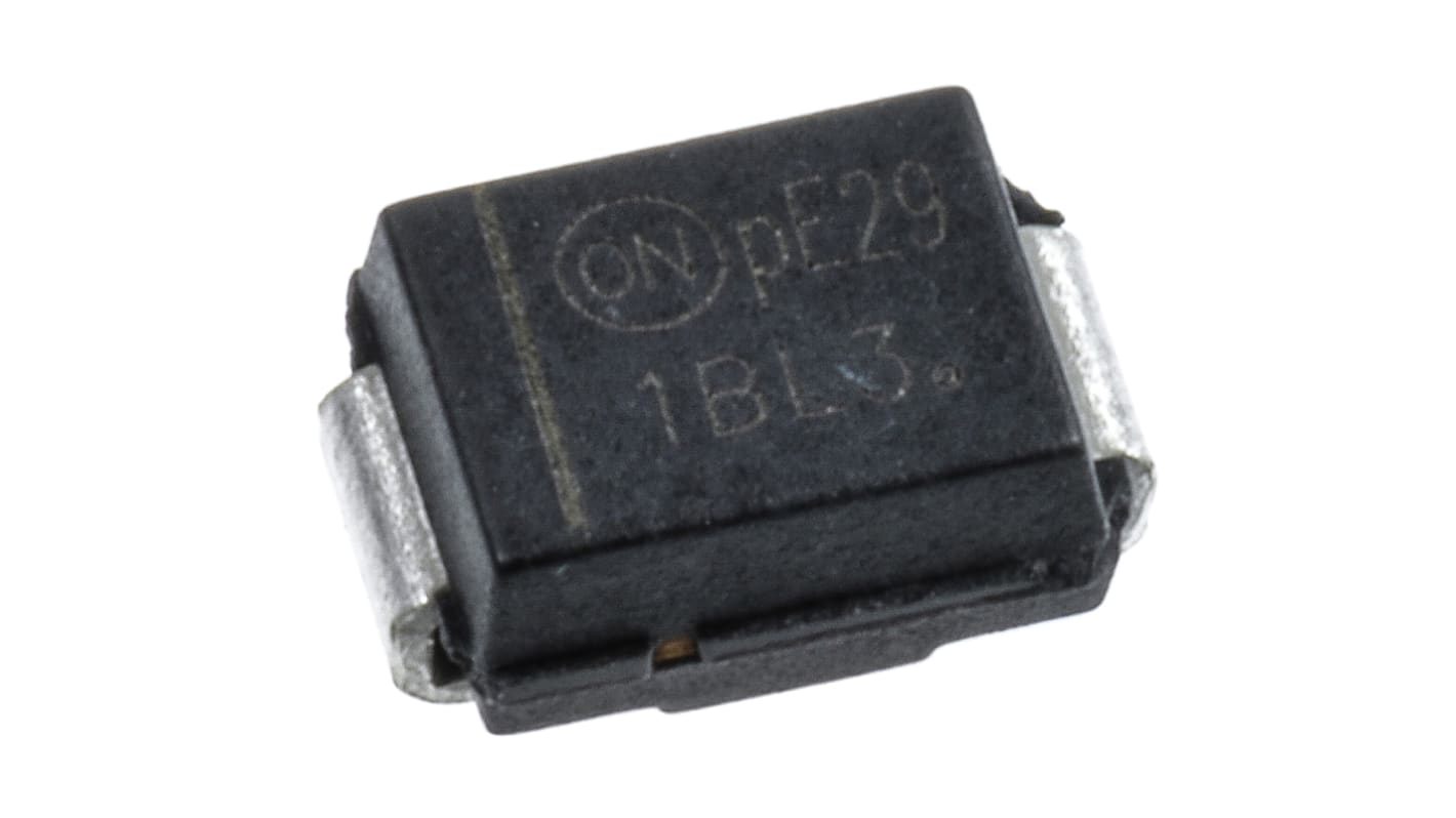 onsemi 30V 2A, Schottky Diode, 2-Pin DO-214AA MBRS130LG