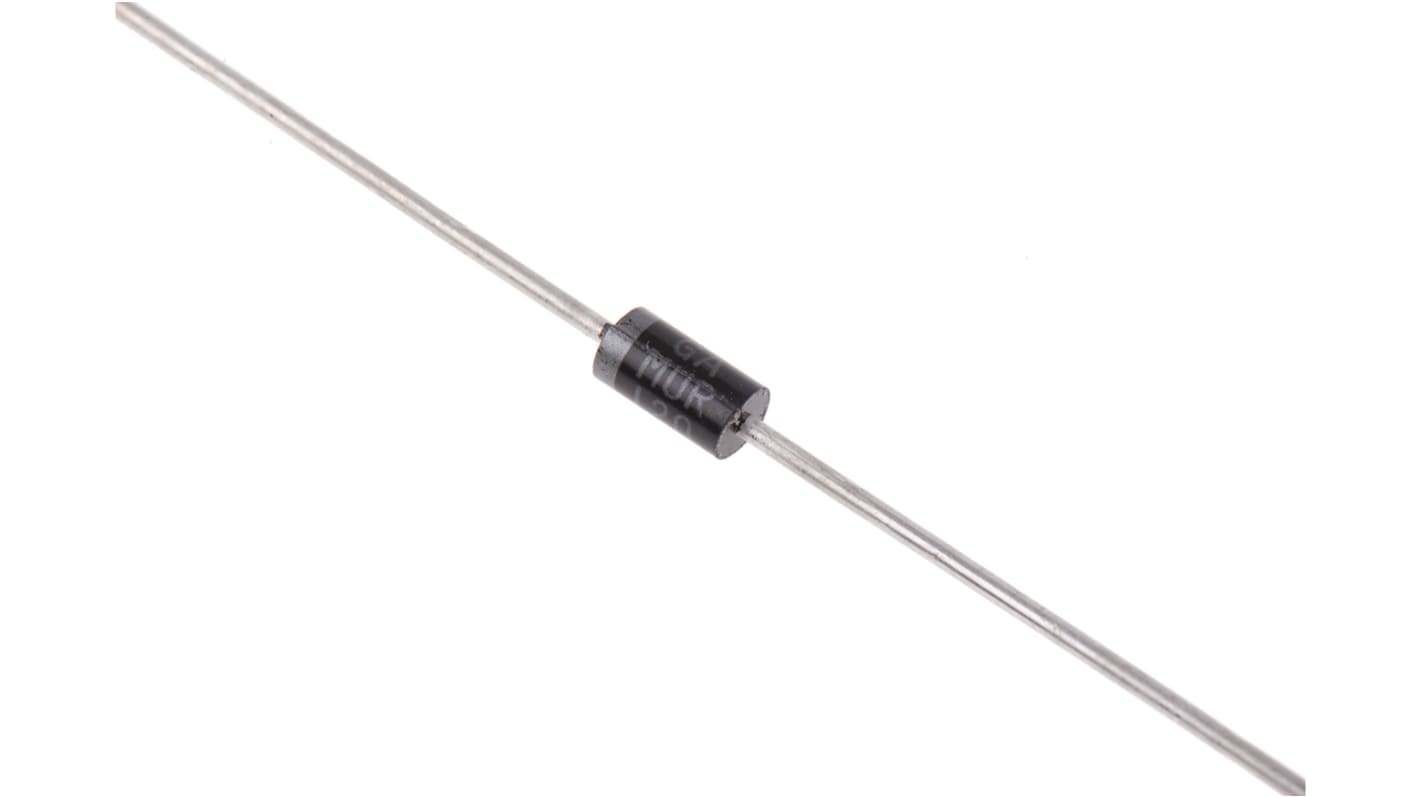 onsemi THT Diode , 200V / 1A, 2-Pin DO-41