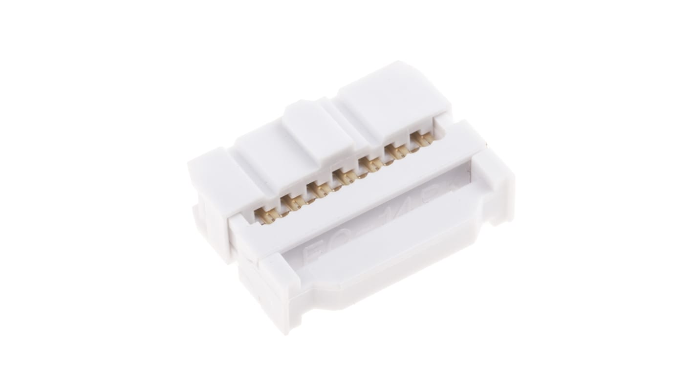 Conector IDC hembra RS PRO de 14 vías, paso 2.54mm, 2 filas, Montaje de Cable