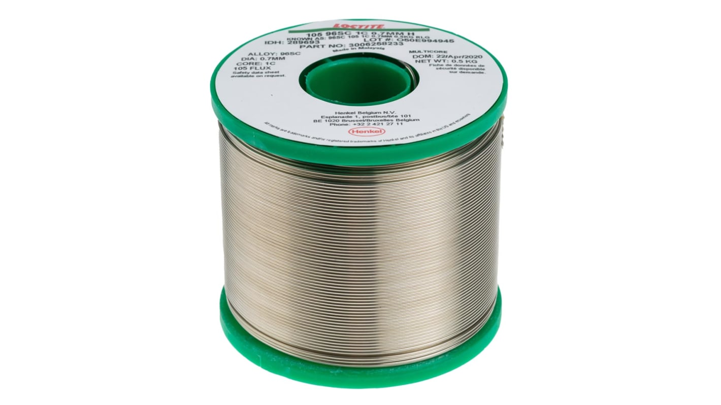 Multicore Wire, 0.7mm Lead Free Solder, 217°C Melting Point