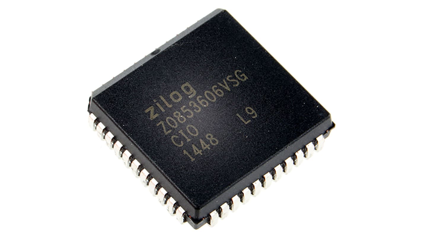 周辺器コントローラ Zilog Z-CIO/CIO/パラレルI/Oユニット, 44ピン PLCC