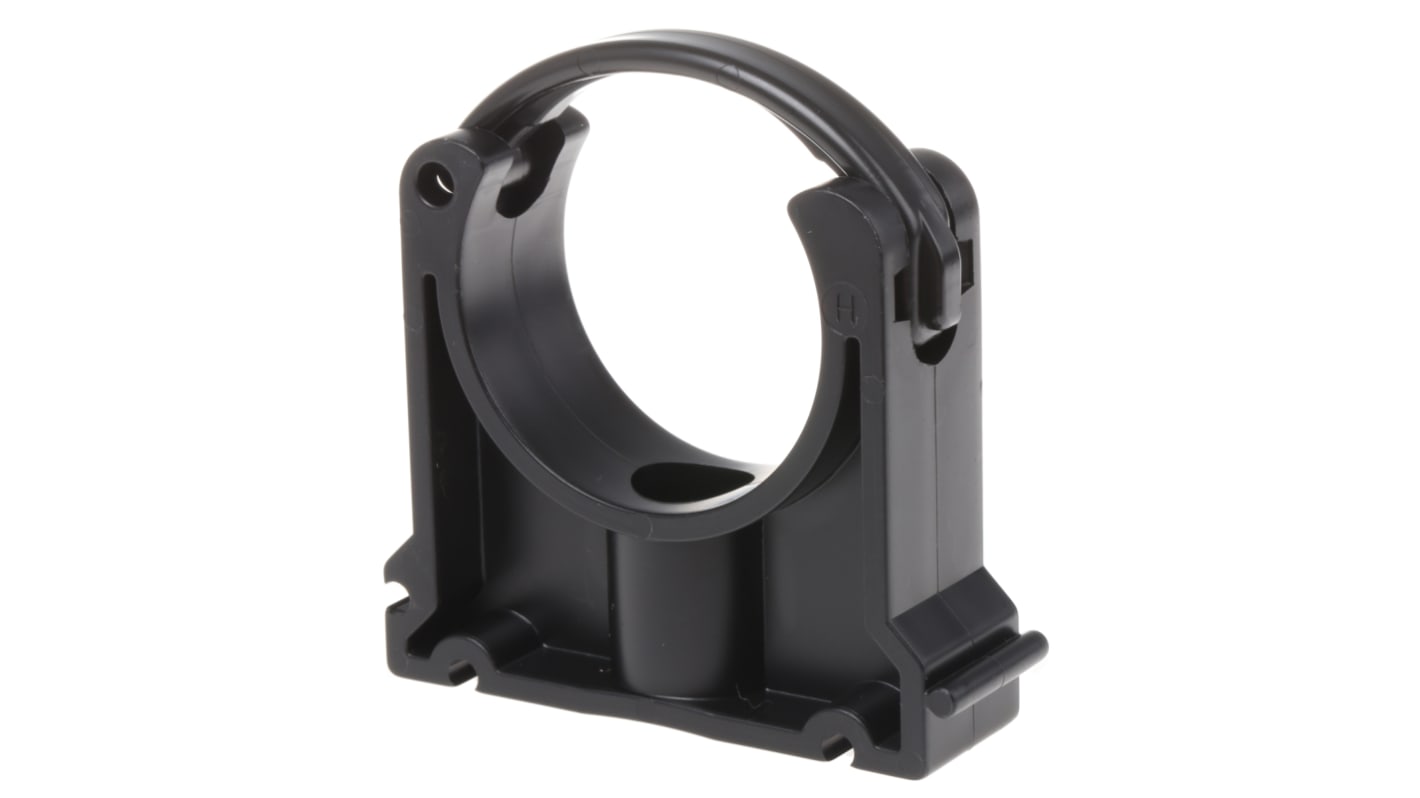 Georg Fischer PP Black Saddle Clamp 22mm x , 7mm