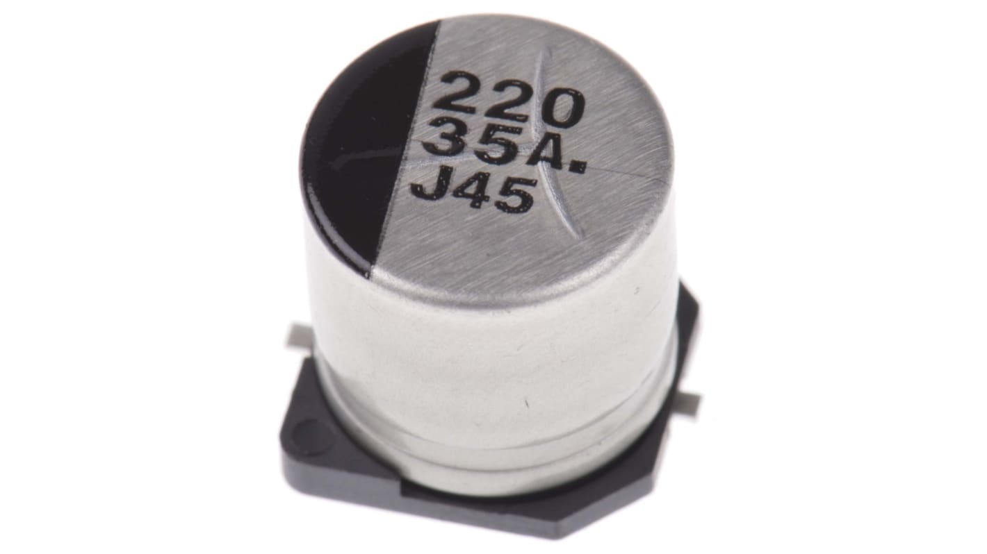 EEE1VA221P | Condensateur Panasonic série S, Aluminium électrolytique ...