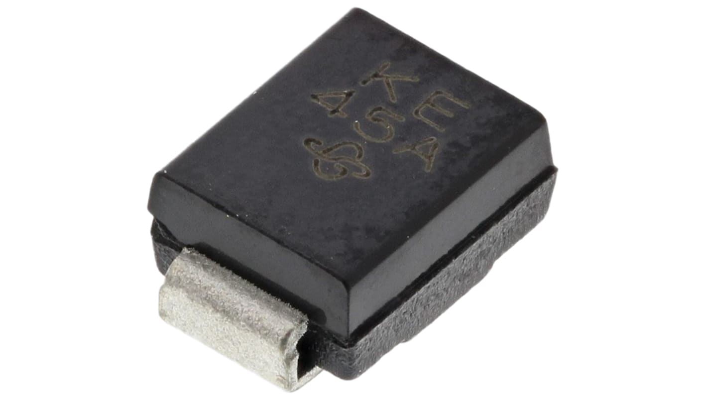 Vishay TVS-Diode Bi-Directional Einfach 9.2V 6.4V min., 2-Pin, SMD 5V max DO-214AA (SMB)