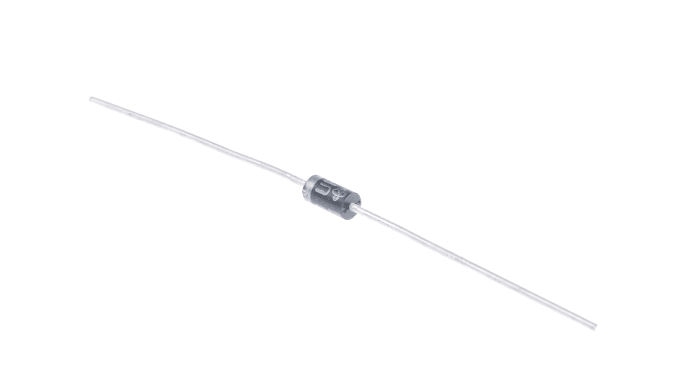 Diode traversante Vishay, 1A, 200V, DO-204AL