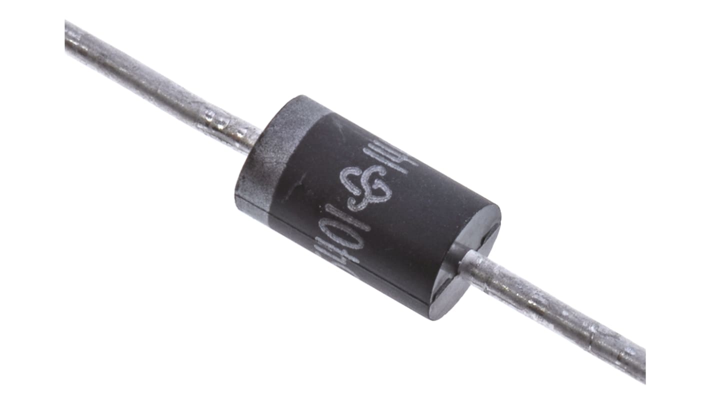 Vishay THT Ultraschneller Gleichrichter Diode, 100V / 3A, 2-Pin DO-201AD