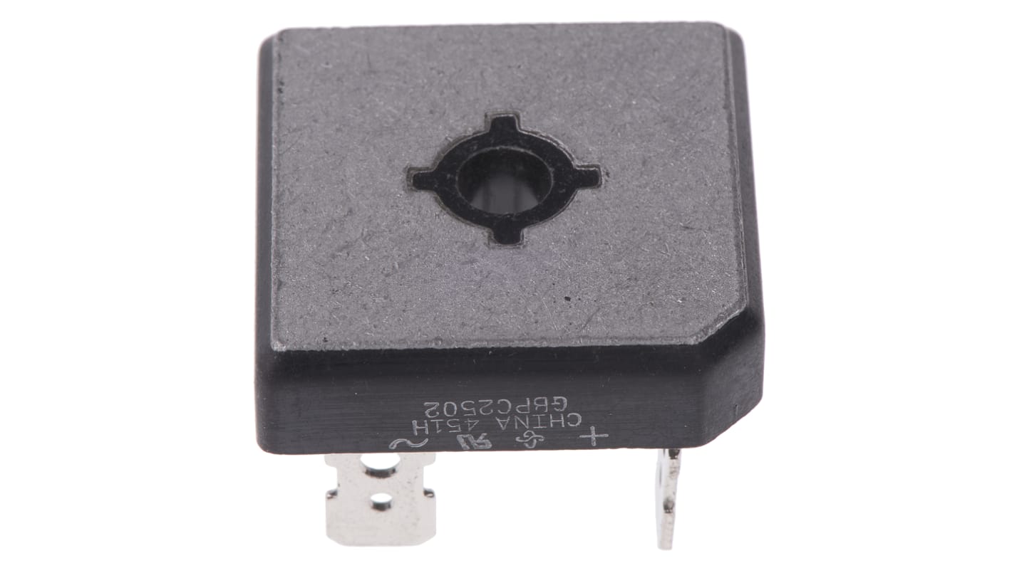 Vishay Bridge Rectifier, 25A, 200V, 4-Pin