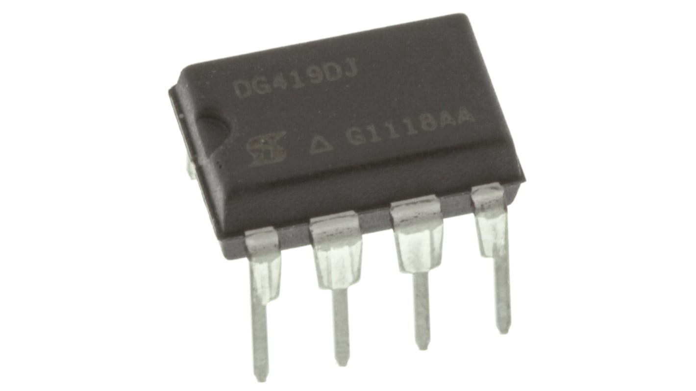 Switch analogico DG419DJ-E3, 8-Pin, PDIP