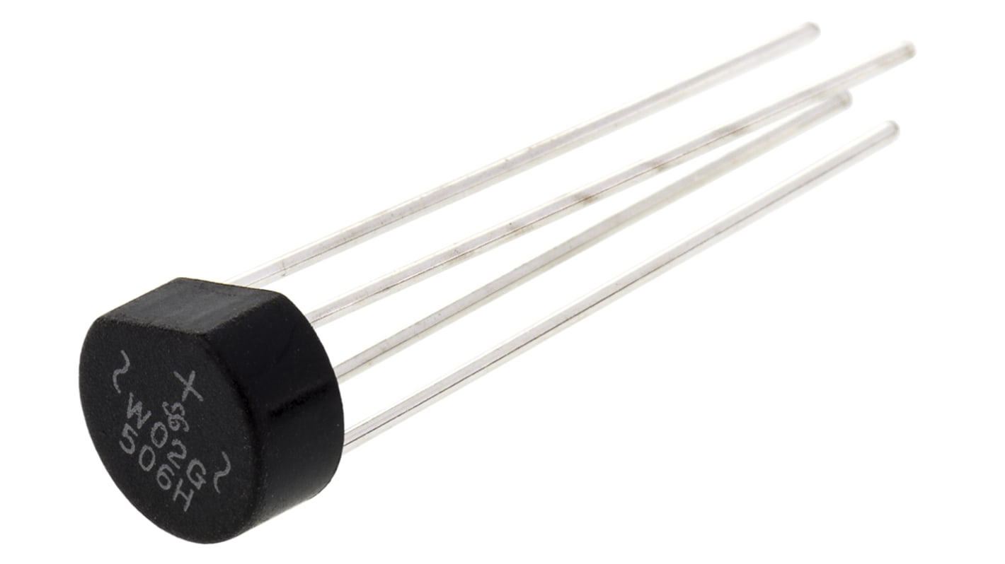 Vishay Bridge Rectifier, 1.5A, 200V, 4-Pin