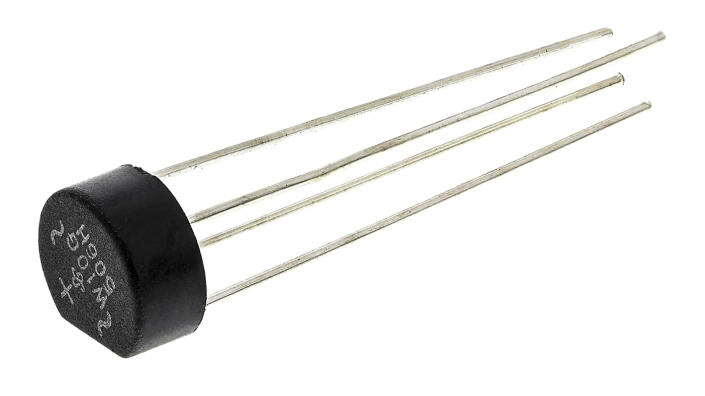 Vishay Brückengleichrichter, 1-phasig 1.5A 1000V THT 1V WOG 4-Pin 5μA Siliziumverbindung