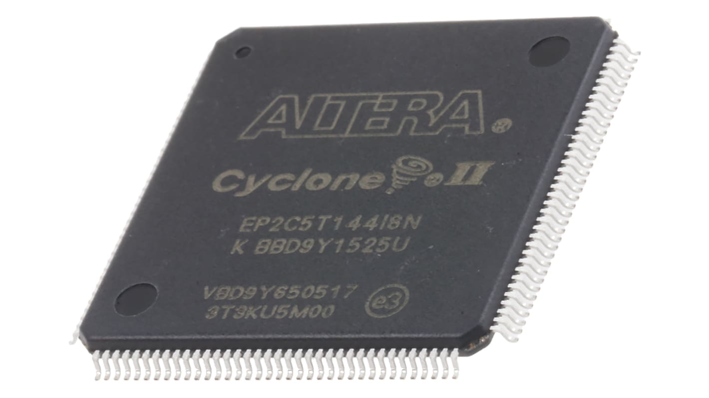 FPGA EP2C5T144I8N, Cyclone II 4608 celdas, 4608 bloques, 1,15 → 1,25 V 144 pines TQFP