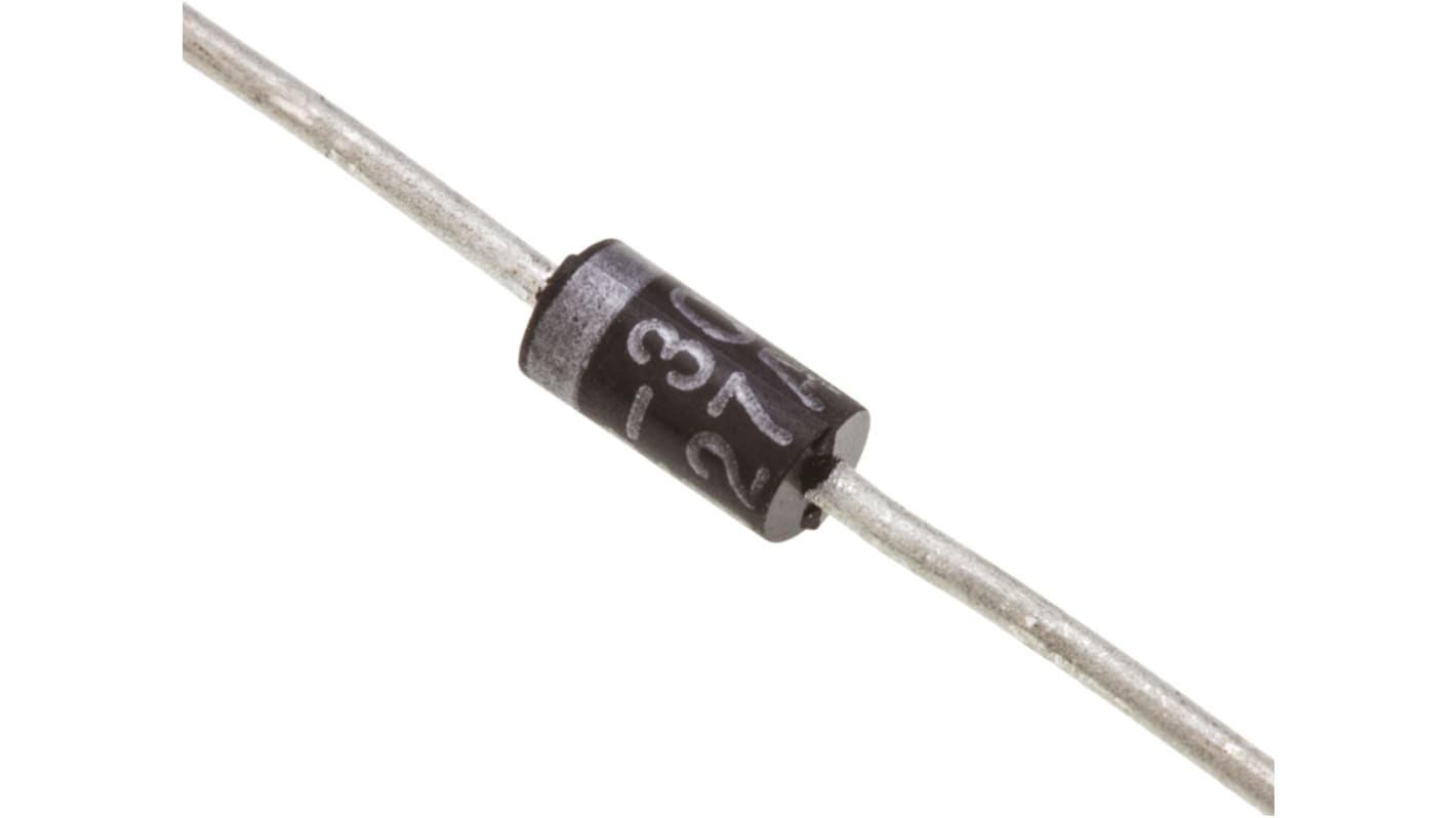 Vishay 3000V 250mA, Silicon Junction Diode, 2-Pin DO-204AL GP02-30-E3/54