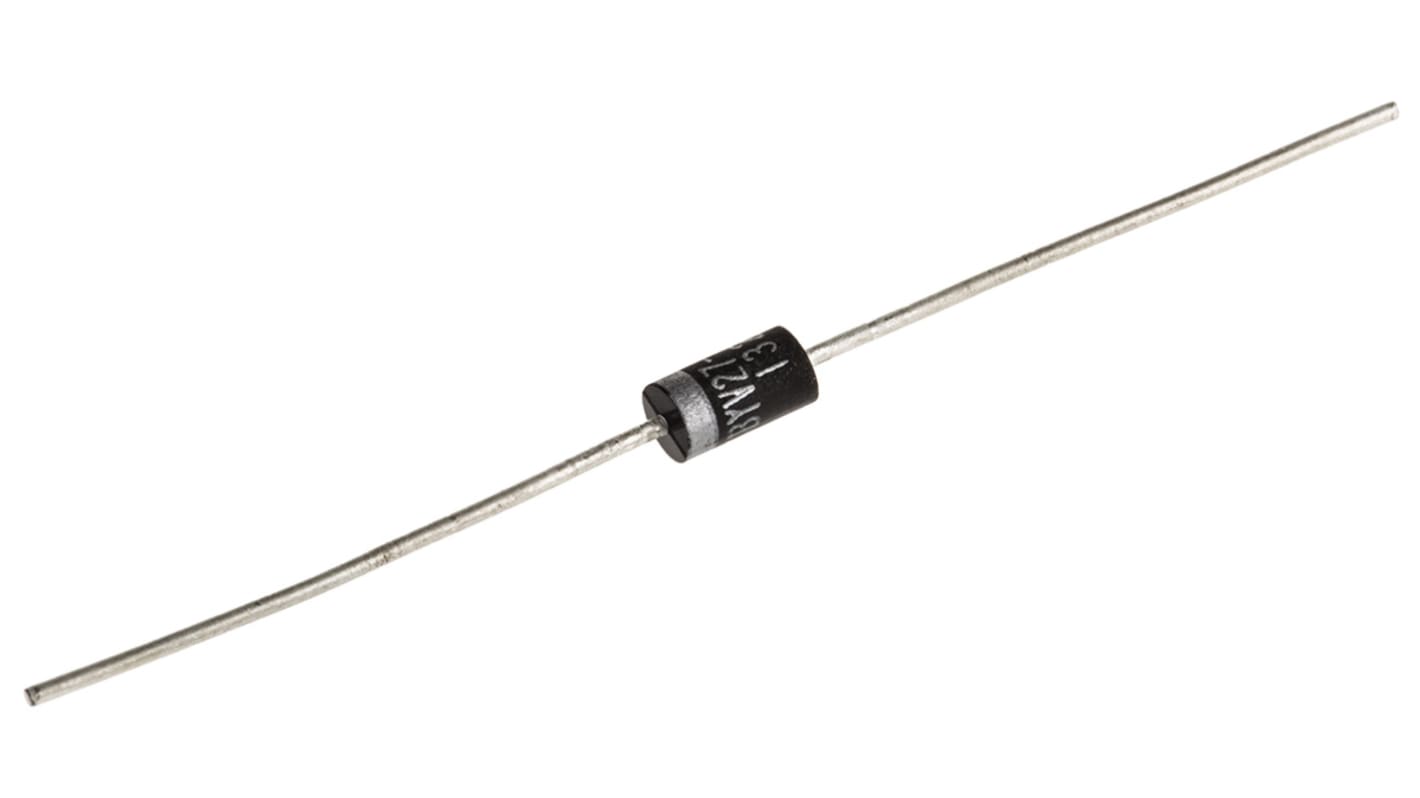 Diode traversante Vishay, 2A, 200V, DO-15