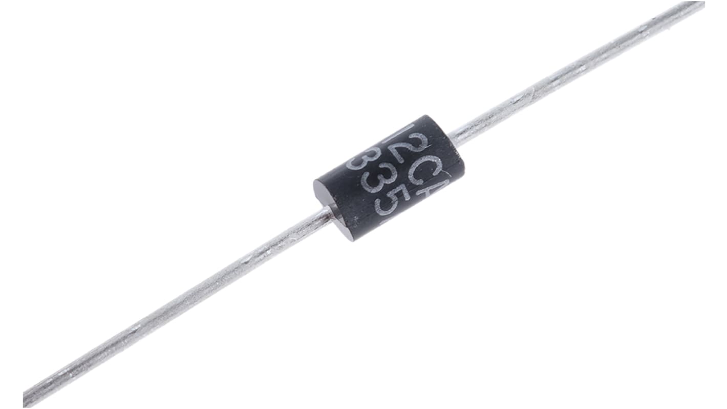 Vishay TVS-Diode Bi-Directional Einfach 19.9V 13.3V min., 2-Pin, THT 12V max DO-15