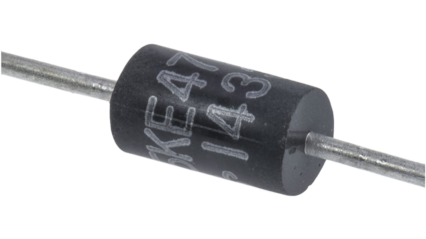 Vishay 1.5KE47CA-E3/54, Bi-Directional TVS Diode, 1500W, 2-Pin 1.5KE