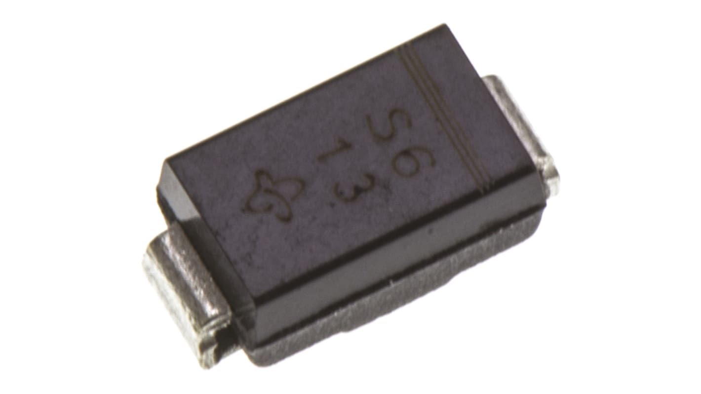 Vishay 整流ダイオード, 1A, 60V 表面実装, 2-Pin DO-214AC (SMA) ショットキーバリア 750mV