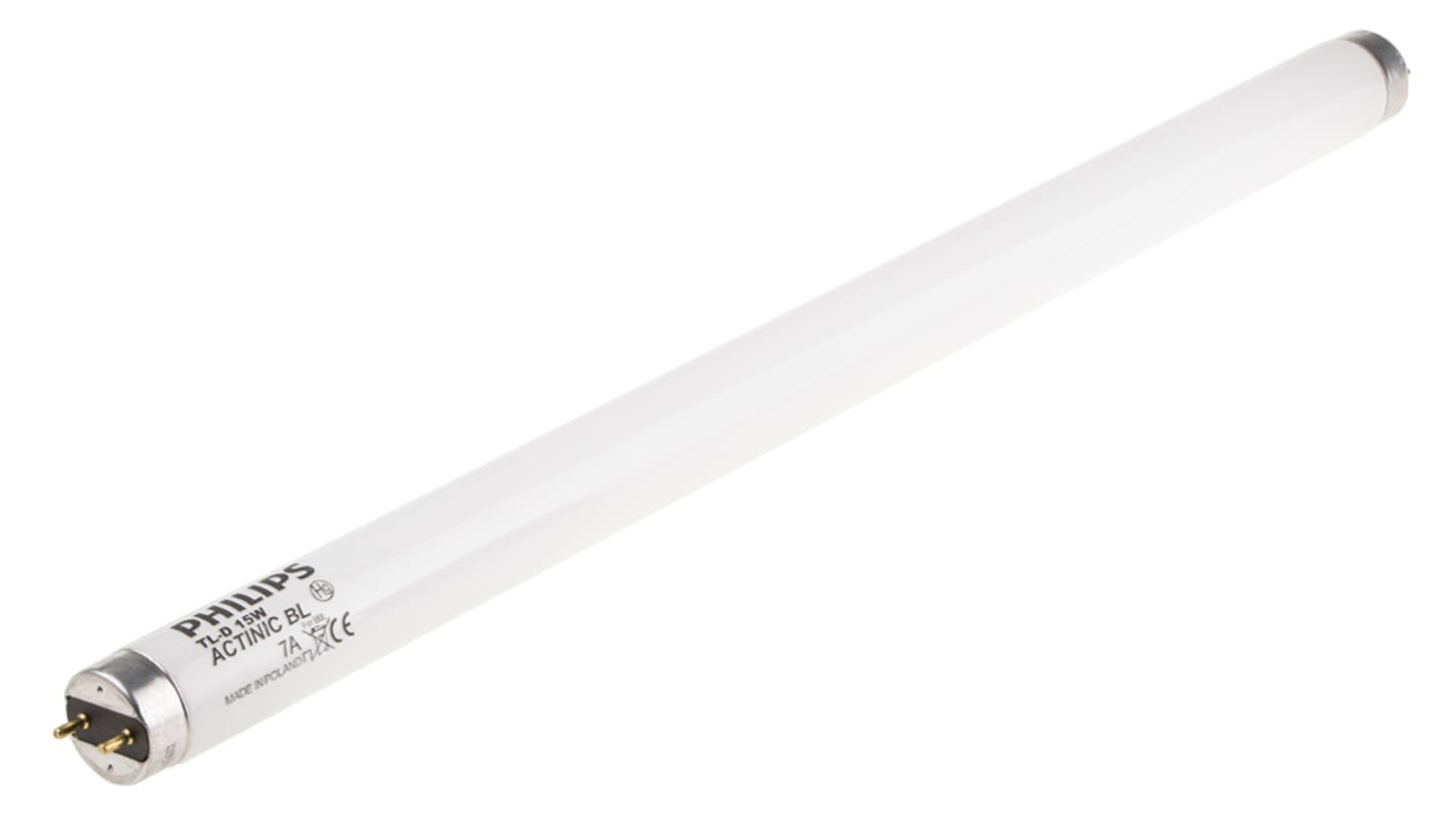 Luce moschicida, Dritta, 15 W, G13, lunghezza 457 mm, diametro 28mm