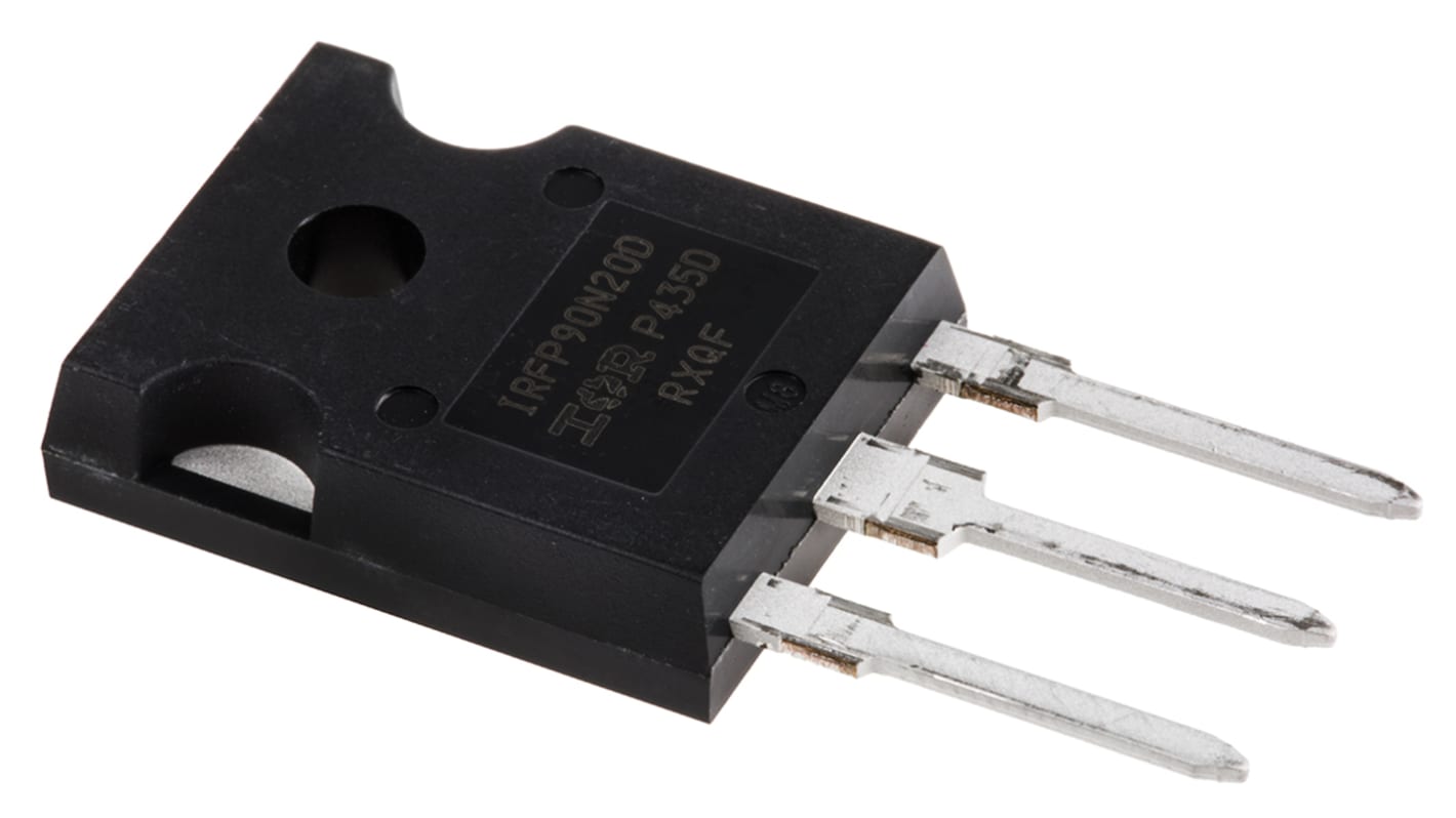 Infineon HEXFET IRFP90N20DPBF N-Kanal, THT MOSFET 200 V / 94 A 580 W, 3-Pin TO-247AC