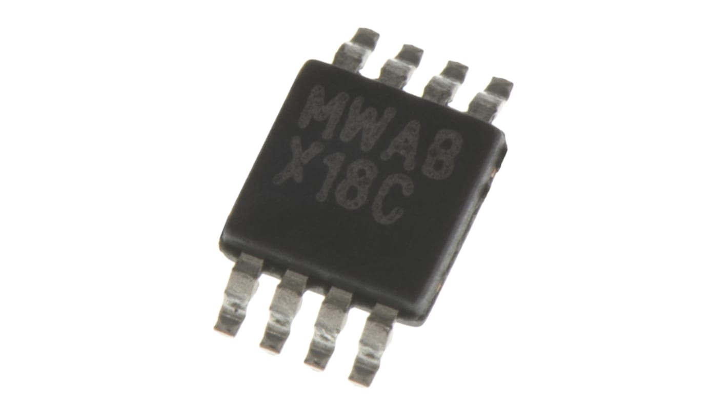 Texas Instruments, Dual 12-bit- ADC 200ksps, 8-Pin MSOP