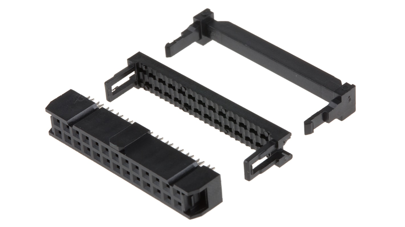 Conector IDC hembra RS PRO de 26 vías, paso 2.54mm, 2 filas, Montaje de Cable