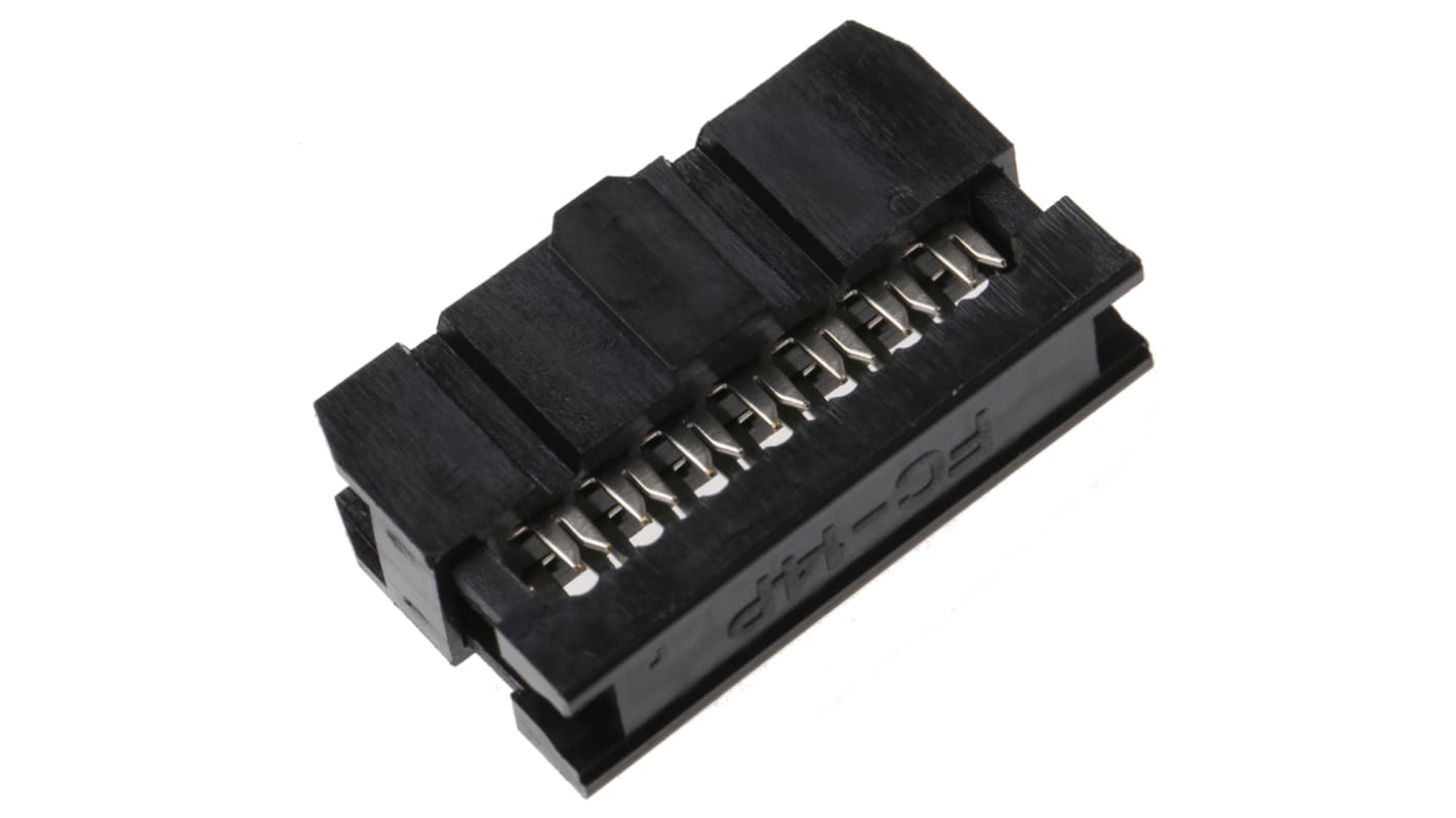 Conector IDC hembra RS PRO de 14 vías, paso 2.54mm, 2 filas, Montaje de Cable