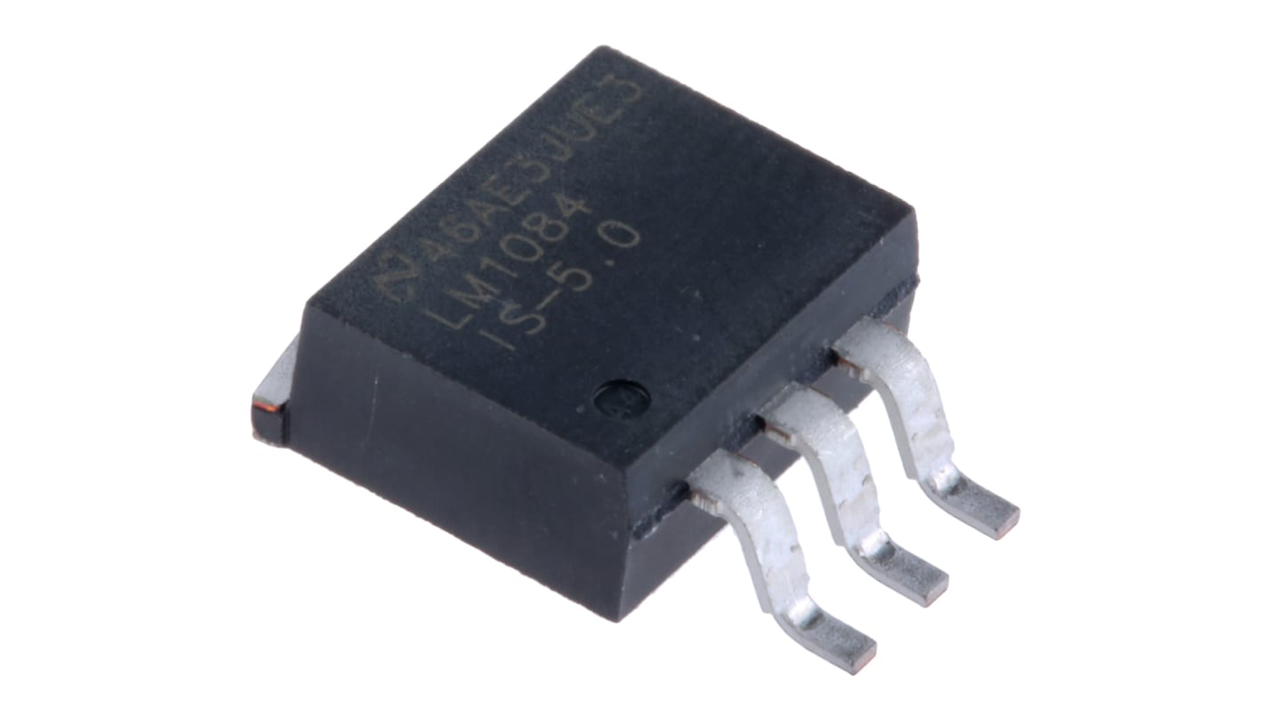 Texas Instruments 電圧レギュレータ 低ドロップアウト電圧 5 V, 3-Pin, LM1084IS-5.0/NOPB