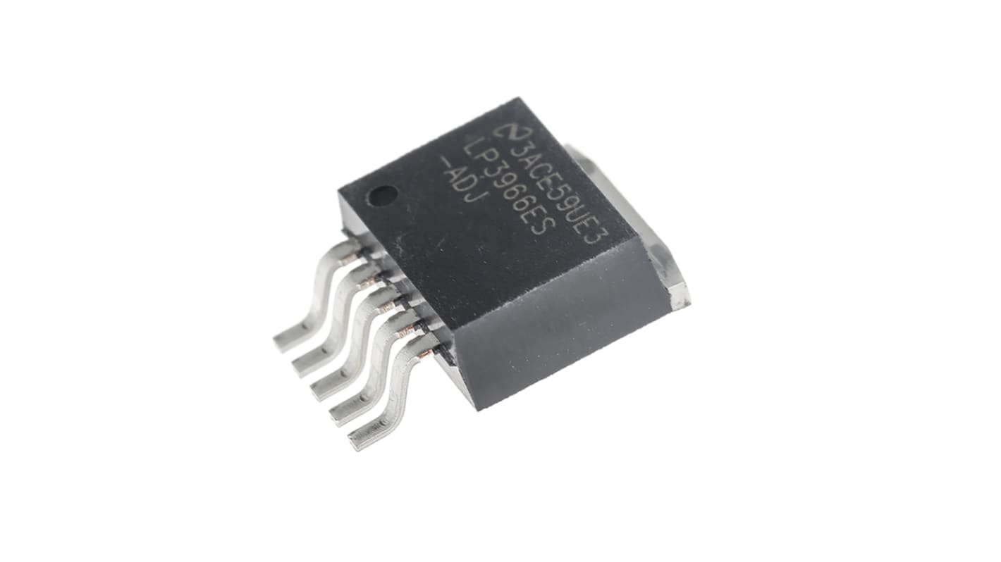 Texas Instruments 電圧レギュレータ リニア電圧 1.2 → 5 V, 5-Pin, LP3966ES-ADJ/NOPB