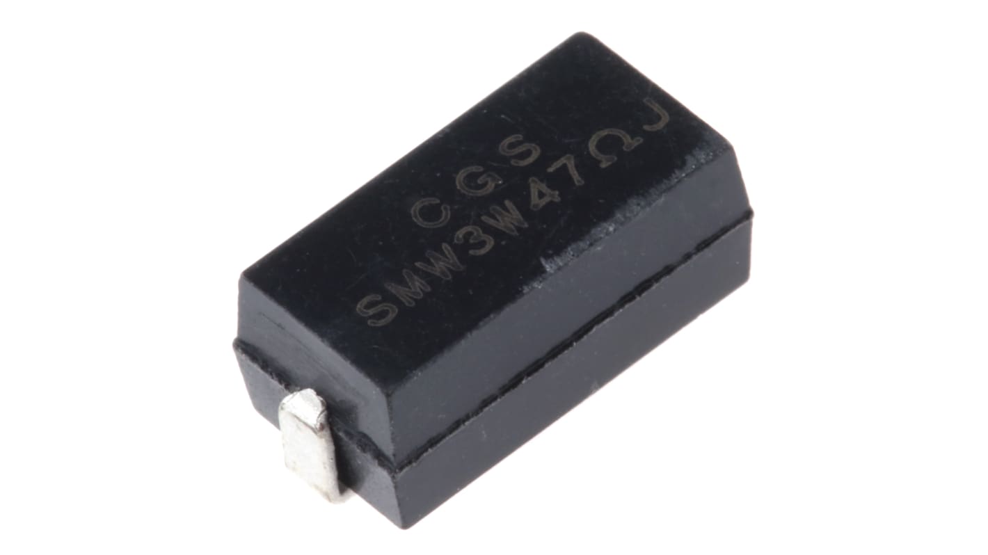 Resistenza SMD TE Connectivity Filo avvolto, 47Ω, ±5%, 3W