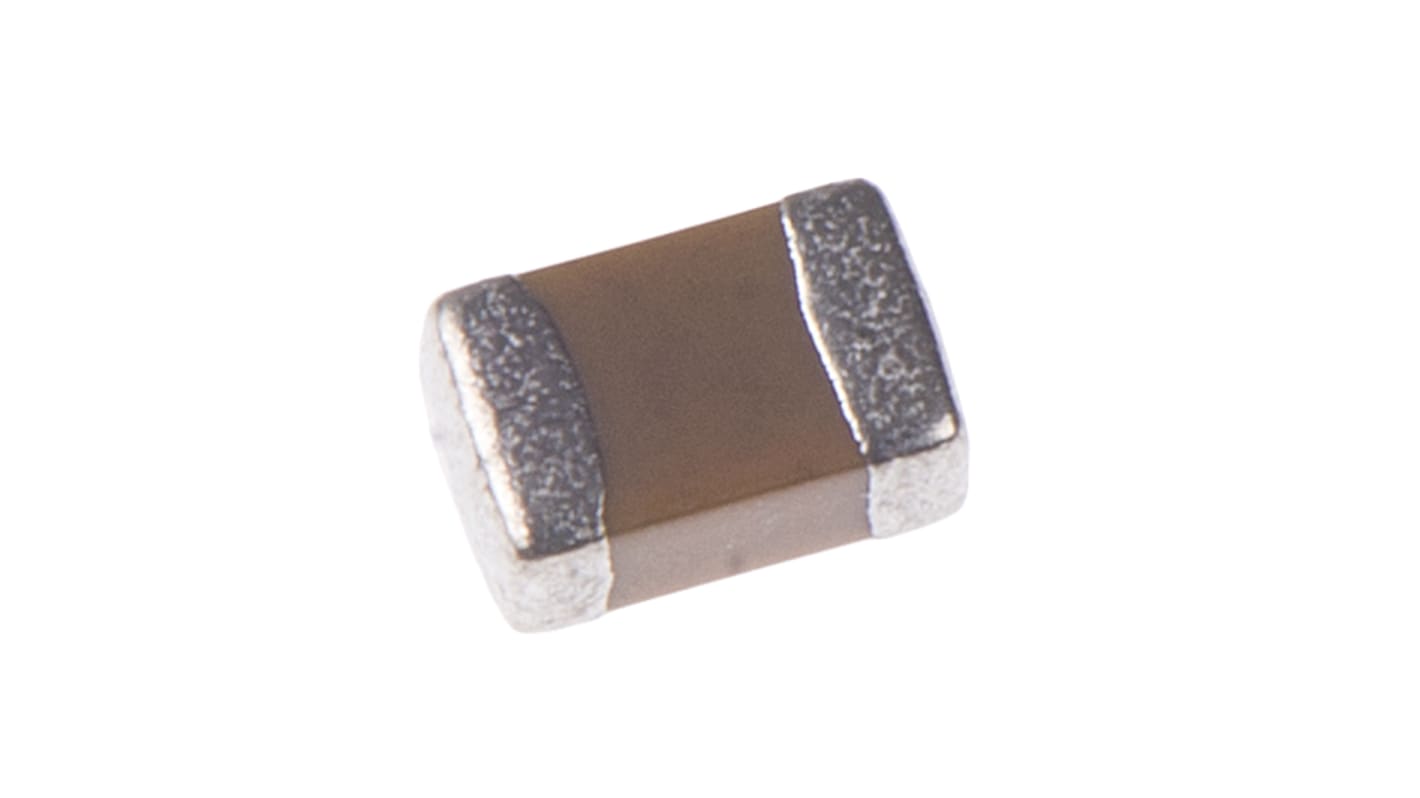 KEMET 220nF Multilayer Ceramic Capacitor MLCC, 25V dc V, ±10% , SMD