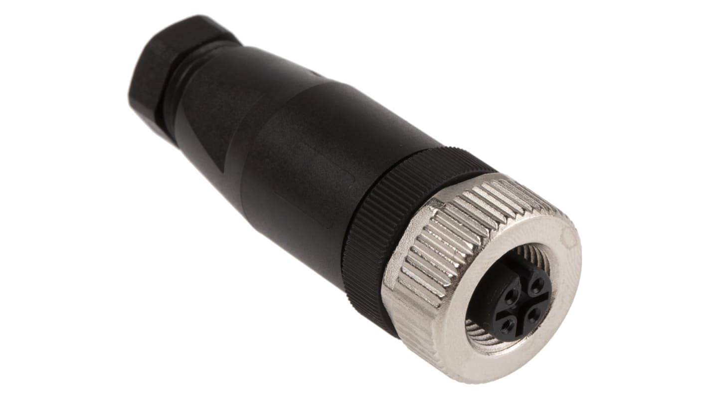 Phoenix Contact Circular Connector, 4 Contacts, Cable Mount, M12 Connector, Socket, Female, IP67, SACC Series