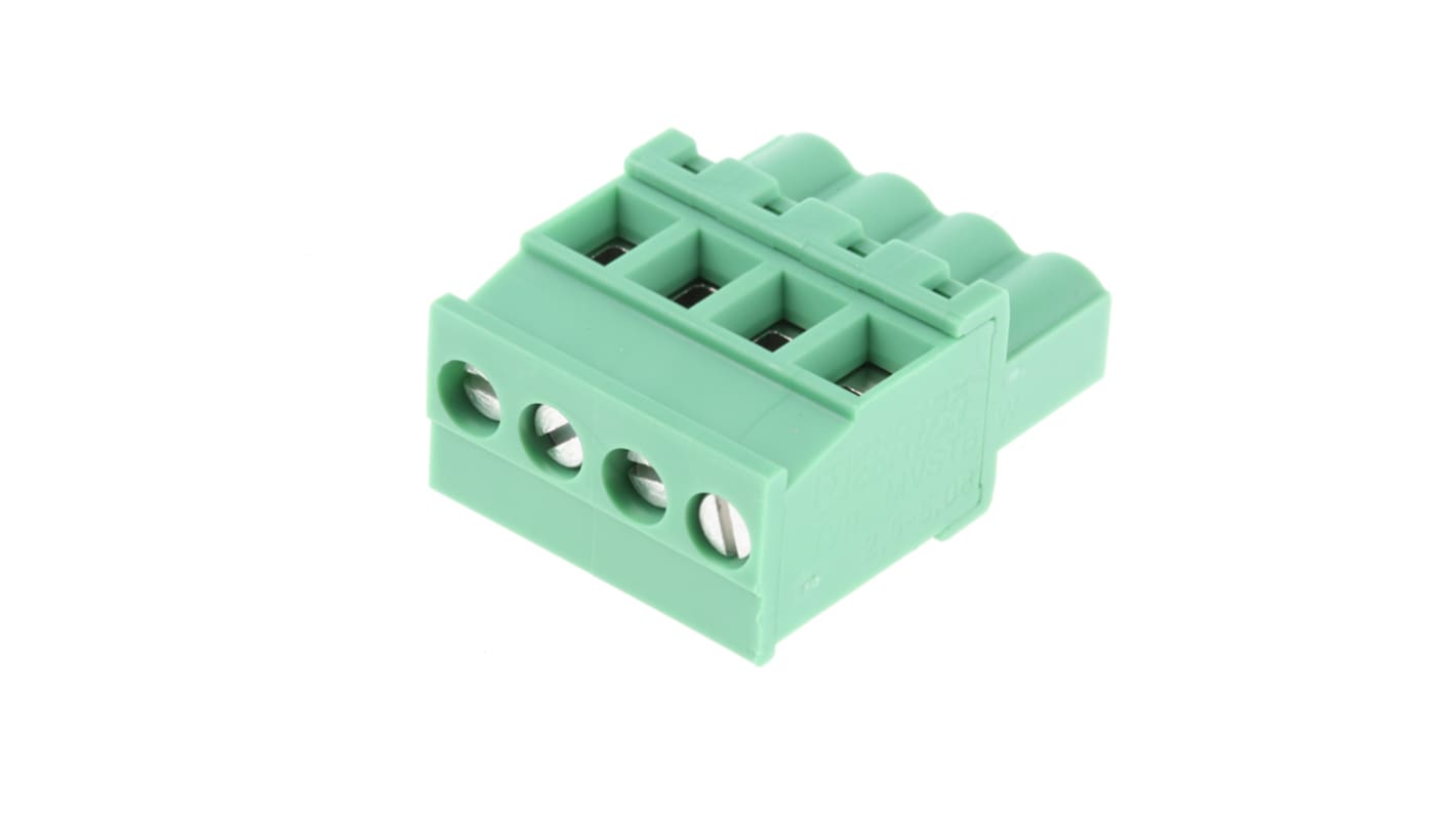 1792773 Phoenix Contact 5.08mm Pitch 4 Way Pluggable Terminal Block
