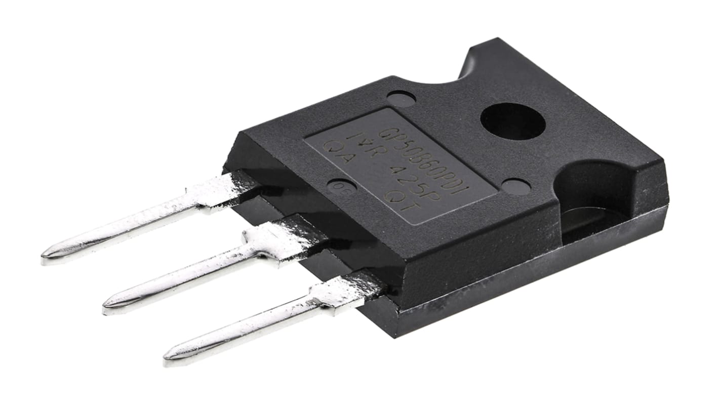 IGBT Ic 75 A Uce 600 V TO-247AC Pojedynczy kanał: N