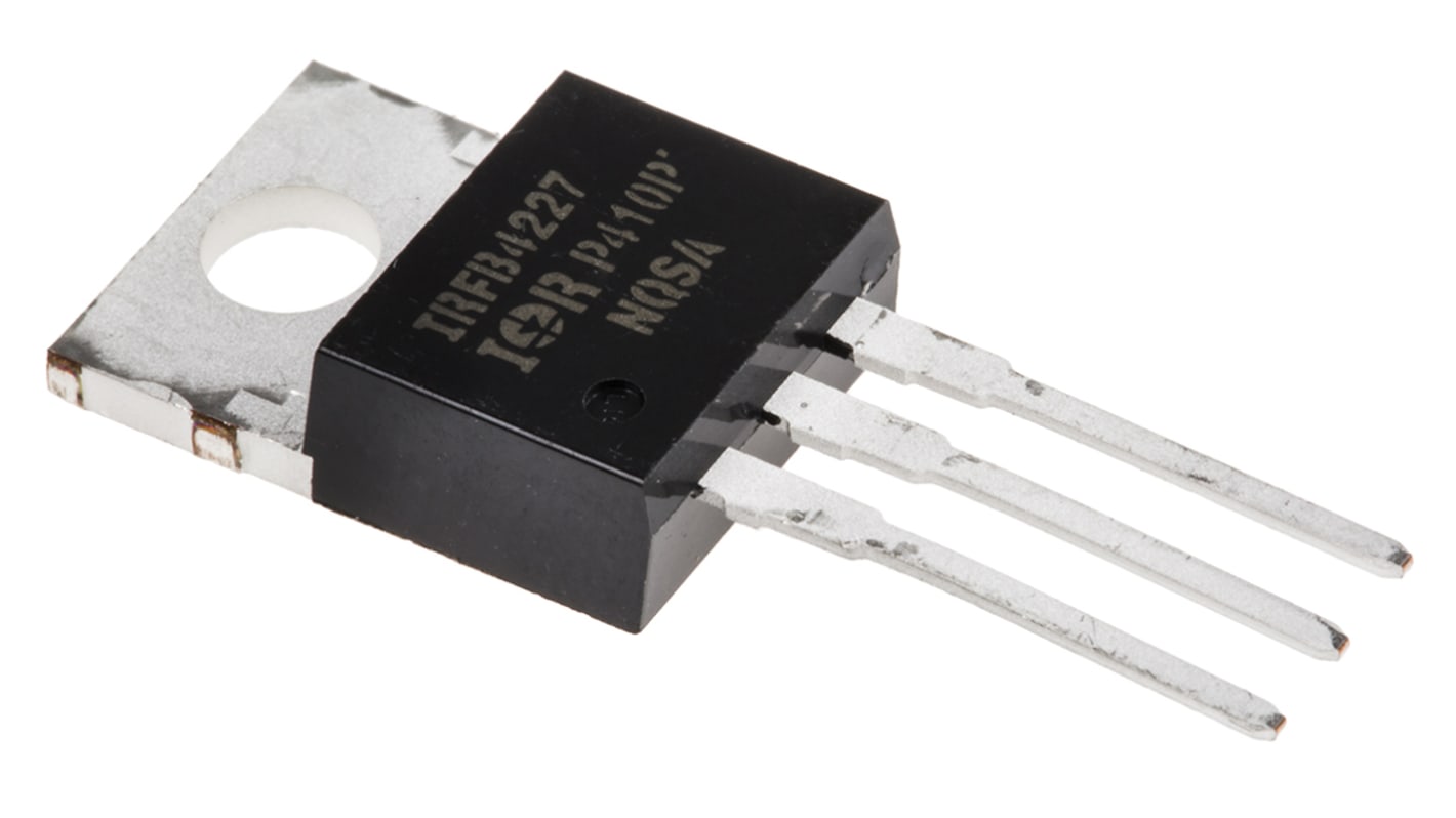 MOSFET Infineon IRFB4227PBF, VDSS 200 V, ID 65 A, TO-220AB de 3 pines, , config. Simple