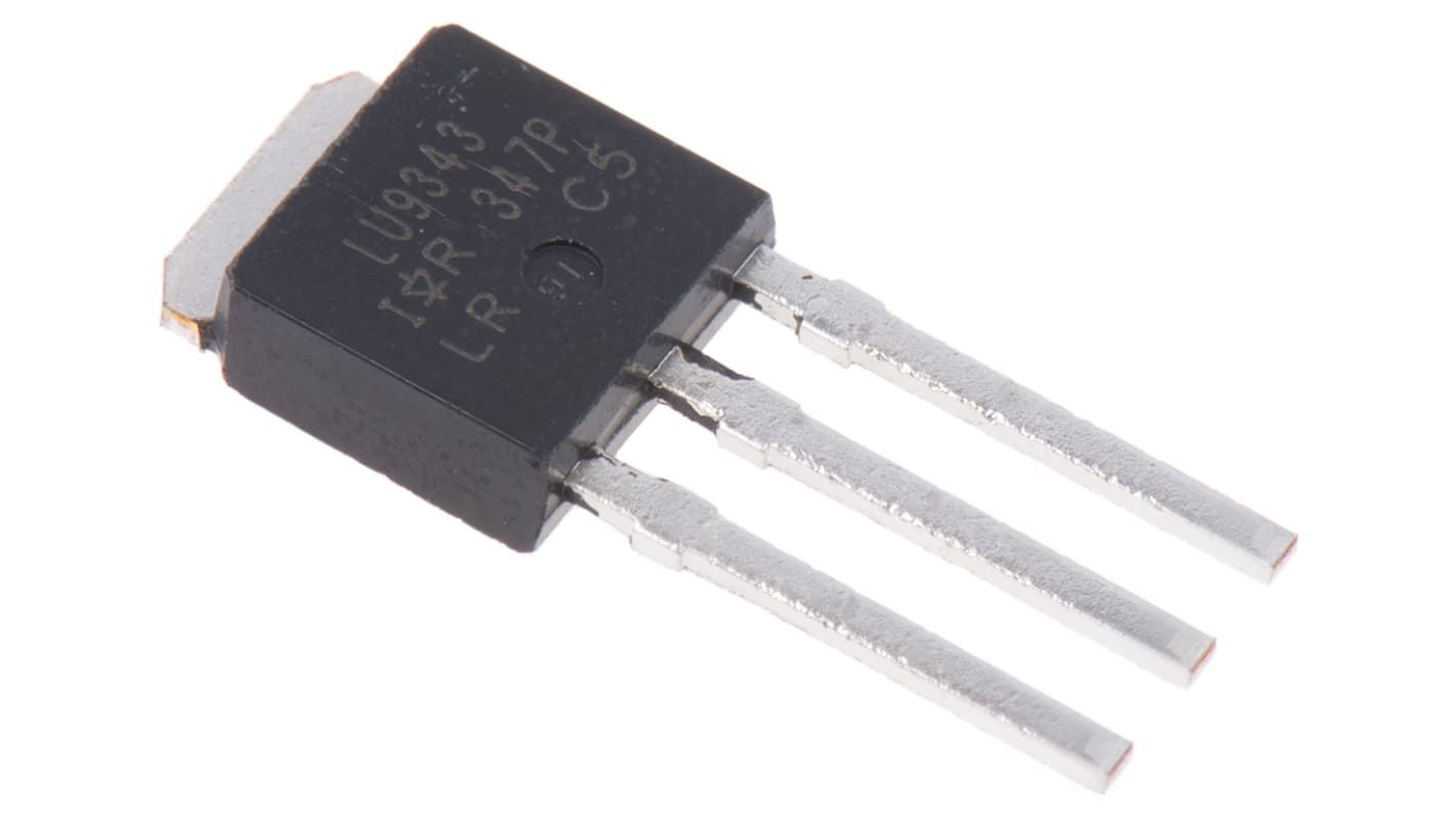 Infineon HEXFET IRLU9343PBF P-Kanal, THT MOSFET 55 V / 20 A 79 W, 3-Pin IPAK (TO-251)